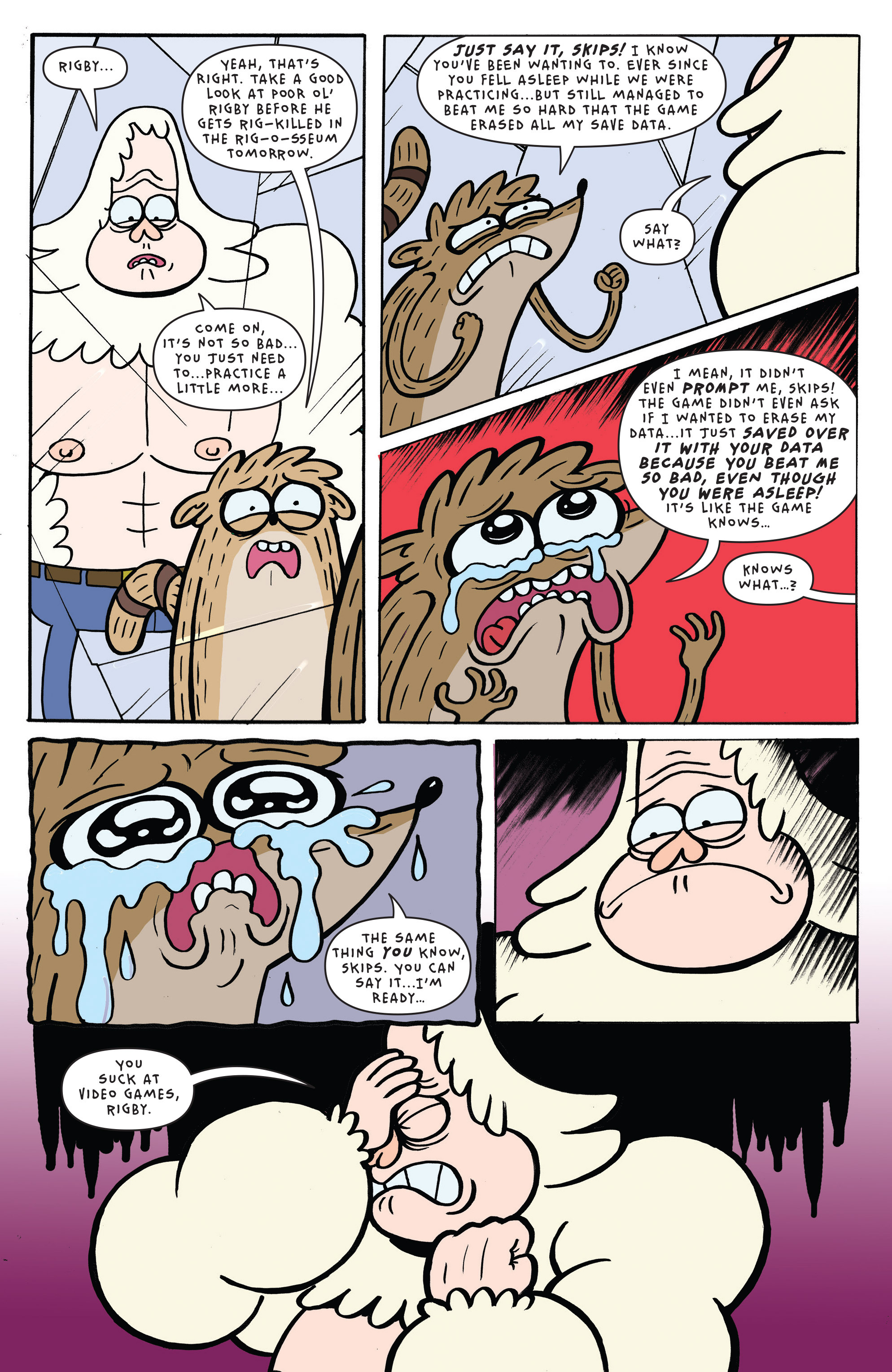 Read online Regular Show comic -  Issue #31 - 5