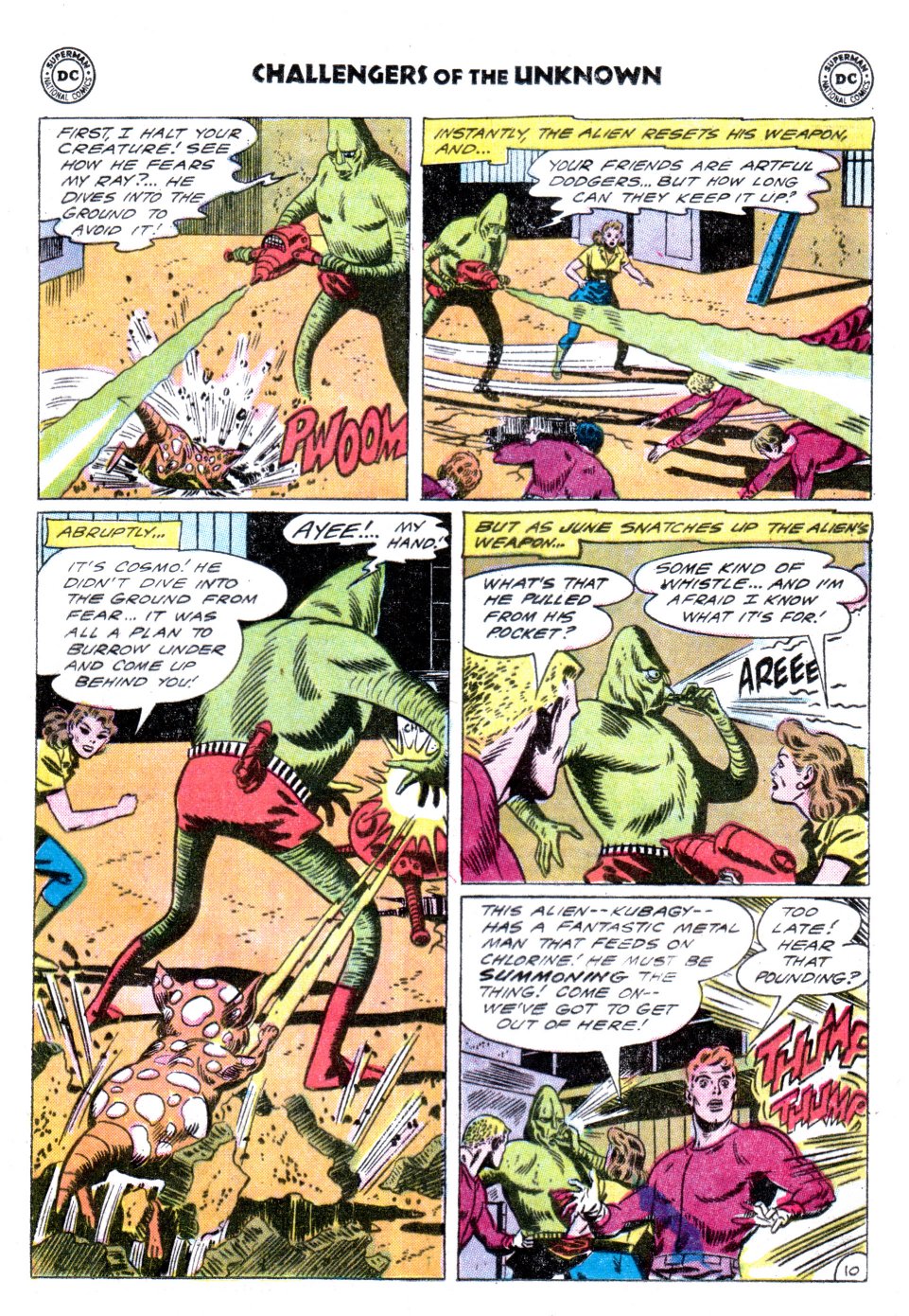Read online Challengers of the Unknown (1958) comic -  Issue #25 - 27