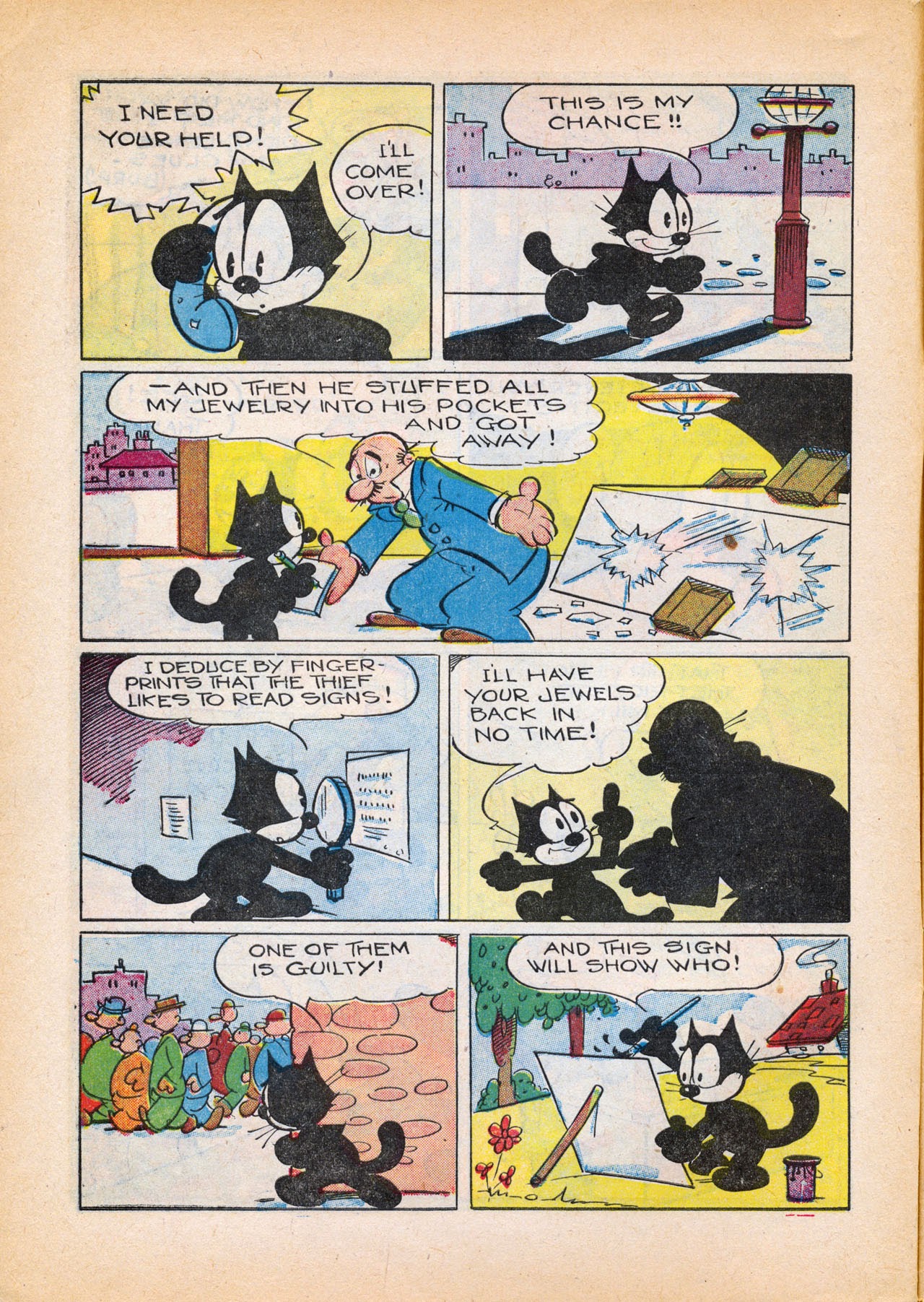 Read online Felix the Cat (1948) comic -  Issue #17 - 6