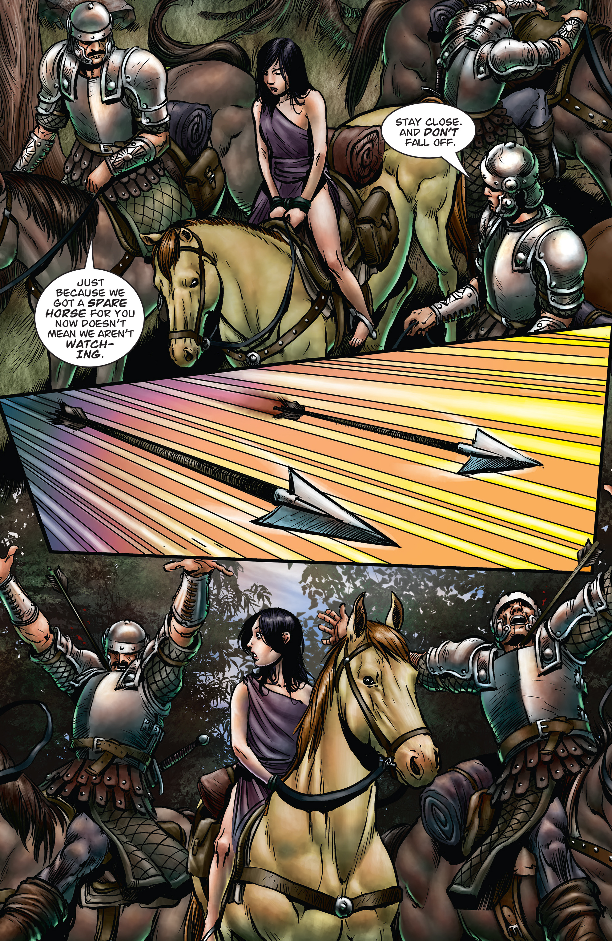 Read online Arhian: Head Huntress comic -  Issue #3 - 28