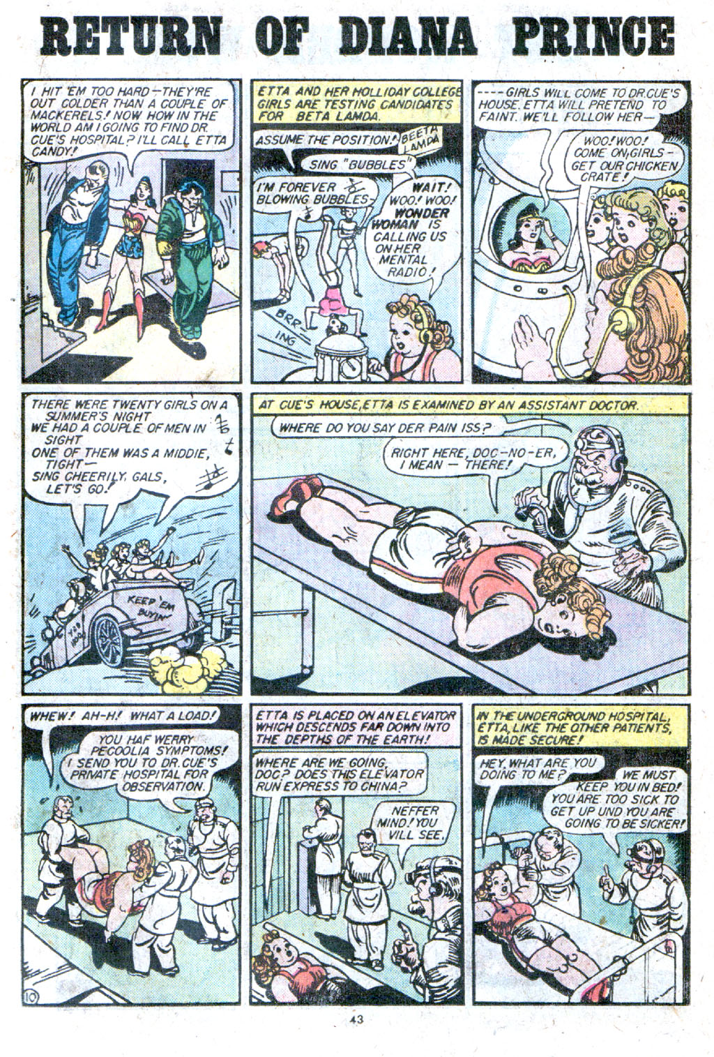 Read online Wonder Woman (1942) comic -  Issue #217 - 35