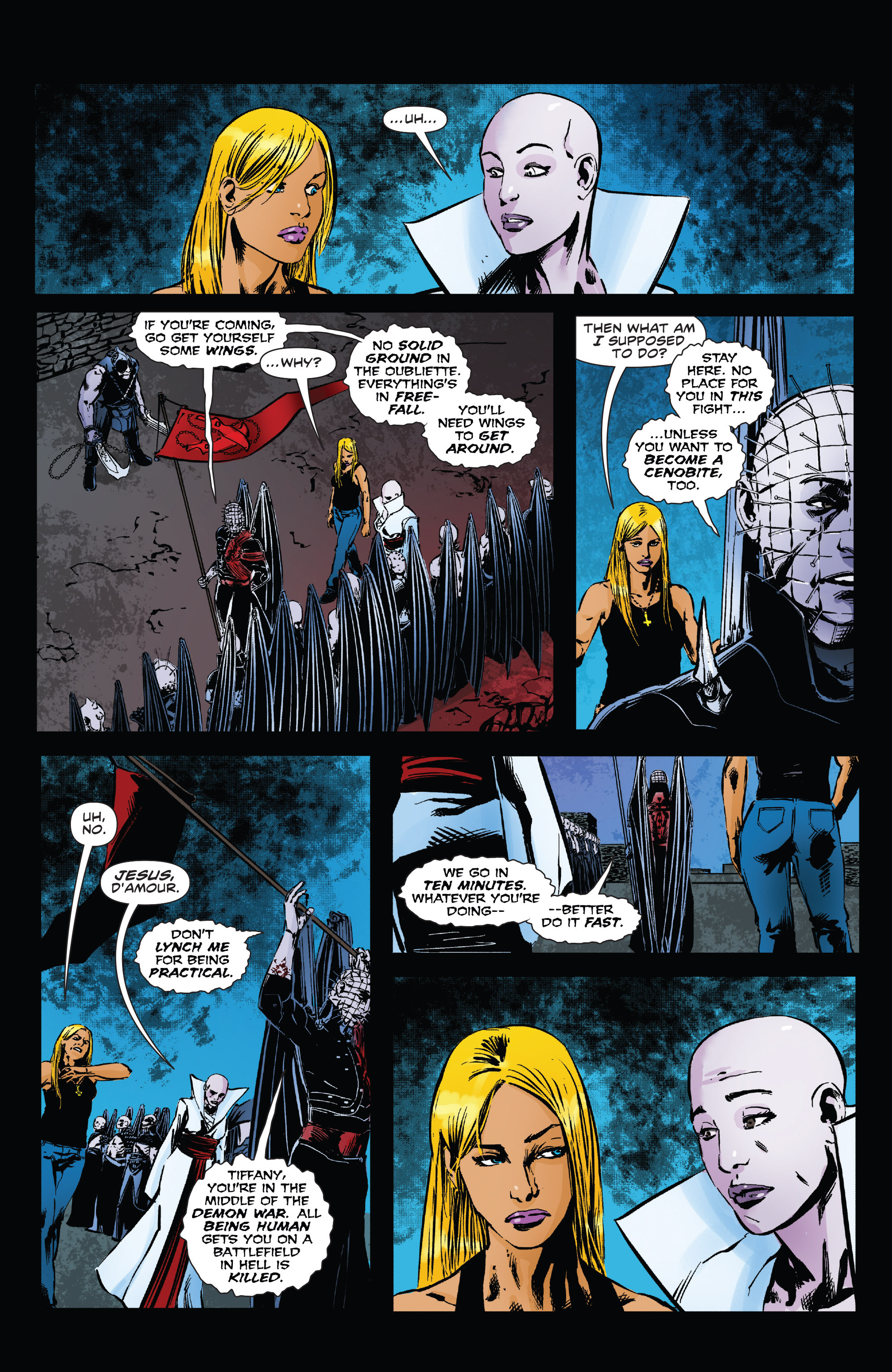 Read online Clive Barker's Hellraiser: The Dark Watch comic -  Issue # TPB 3 - 63