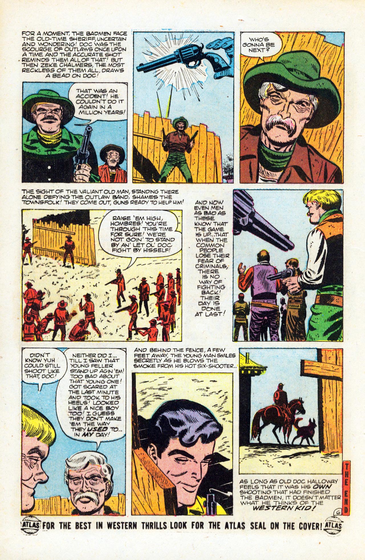 Read online Western Kid comic -  Issue #7 - 16