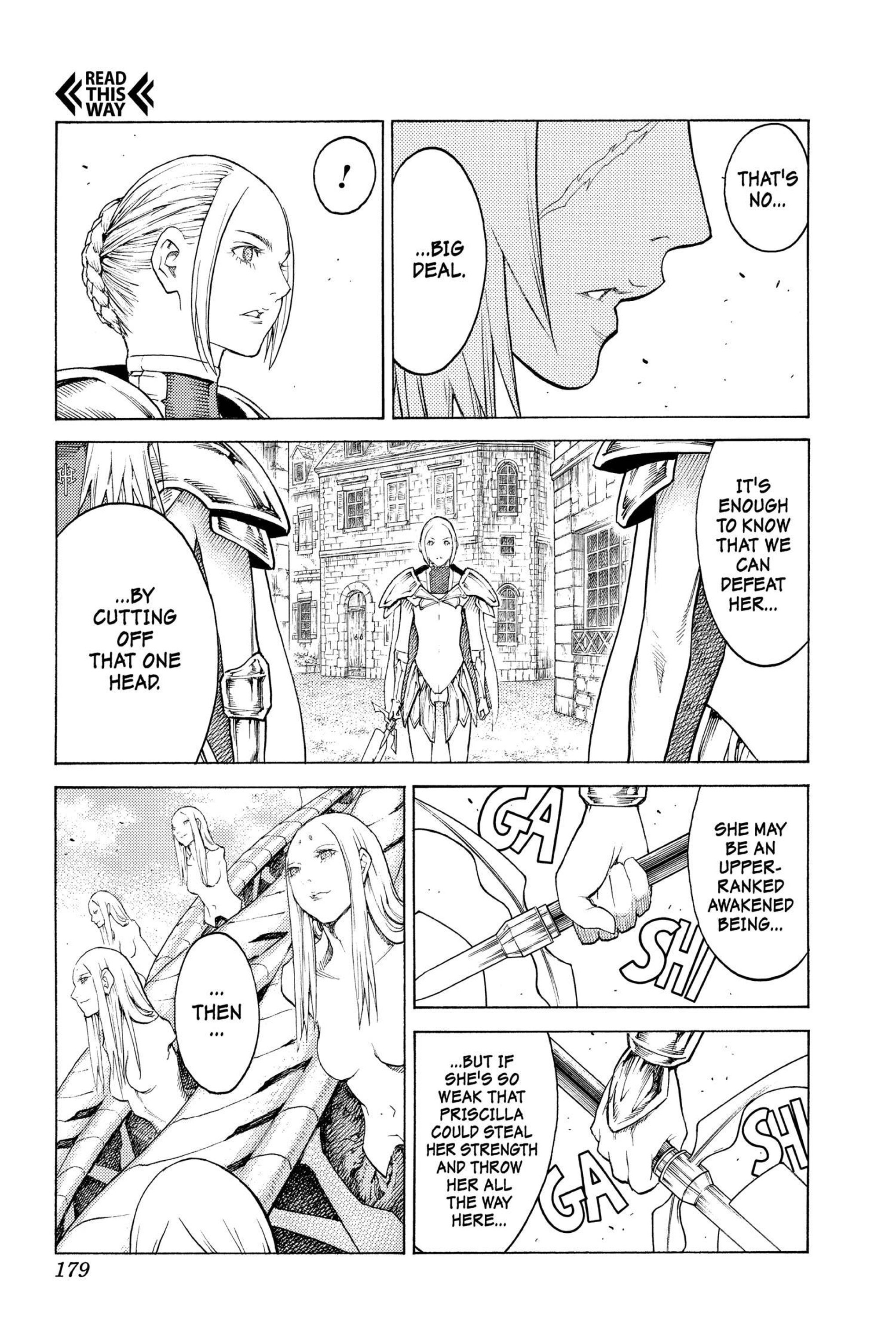 Read online Claymore comic -  Issue #23 - 163