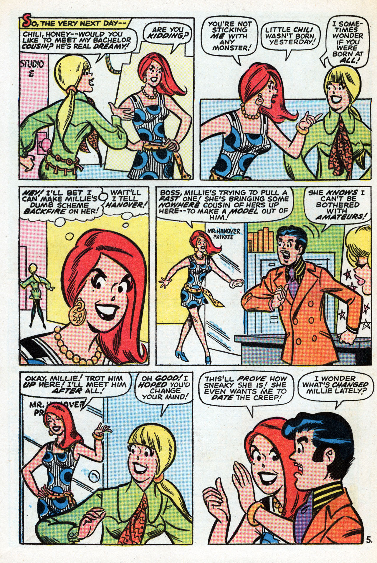 Read online Millie the Model comic -  Issue #176 - 32