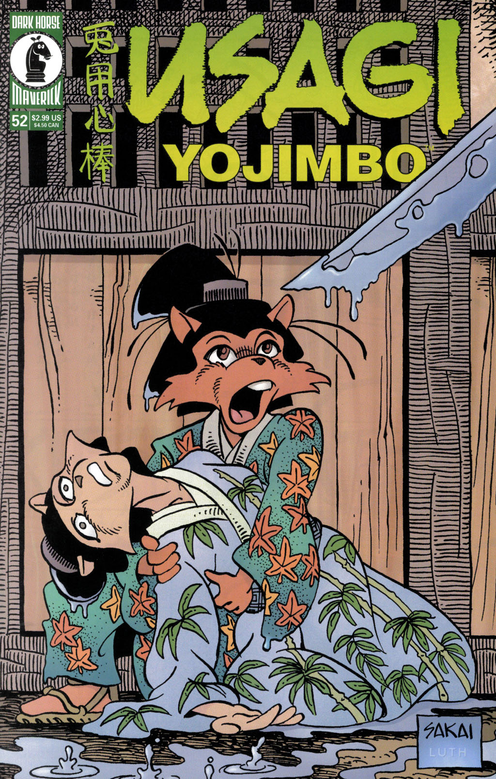 Read online Usagi Yojimbo (1996) comic -  Issue #52 - 1