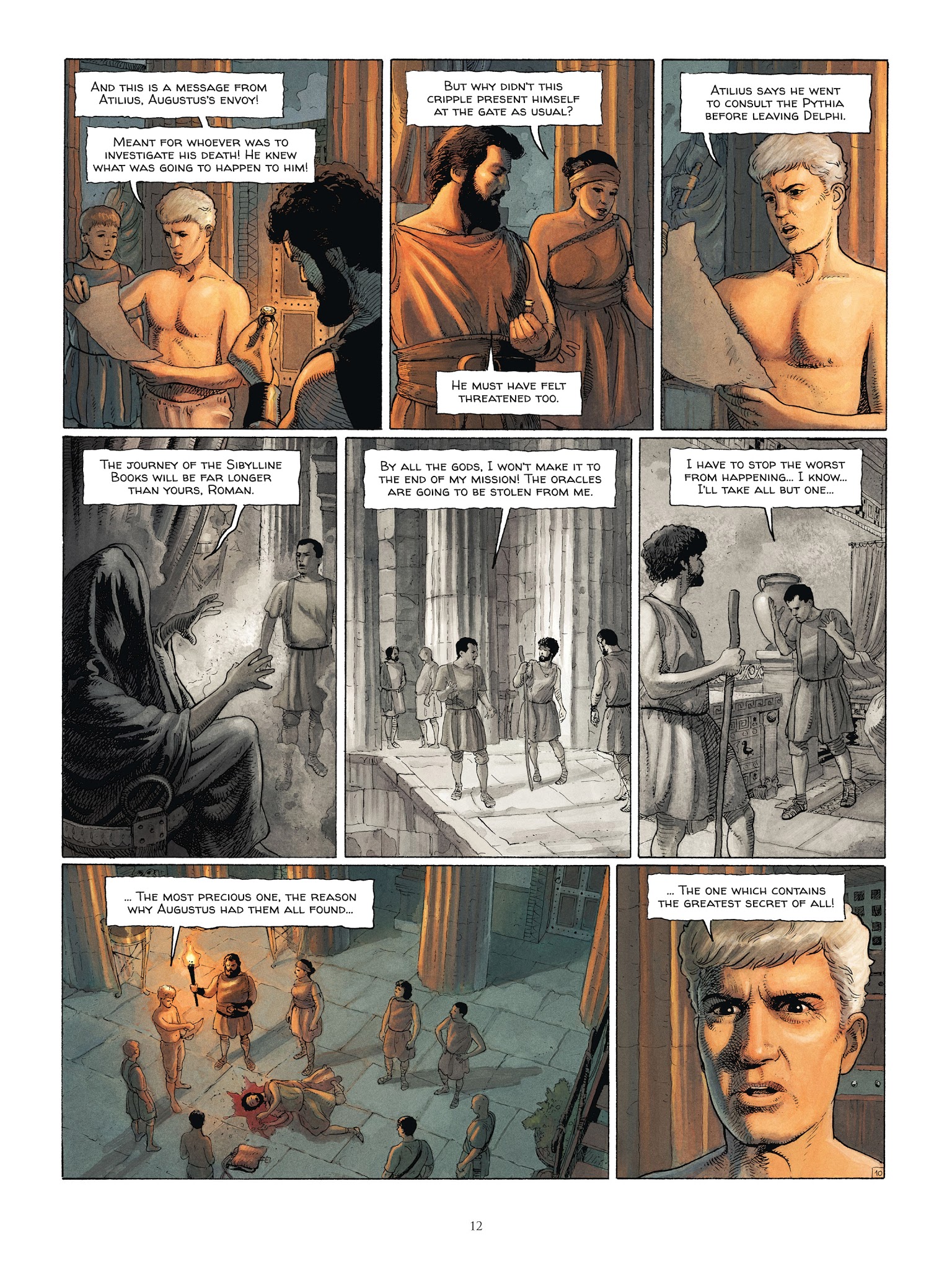 Read online Alix Senator comic -  Issue #4 - 13