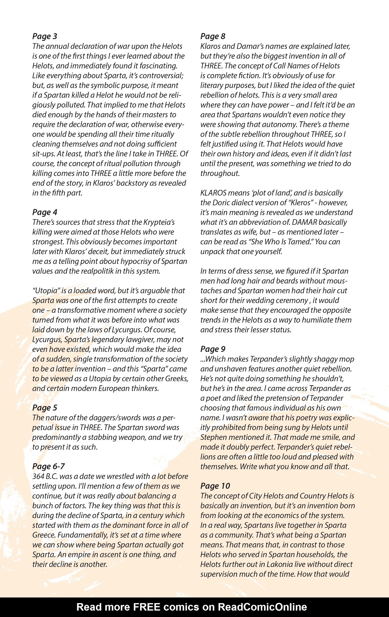 Read online Three comic -  Issue # TPB - 143