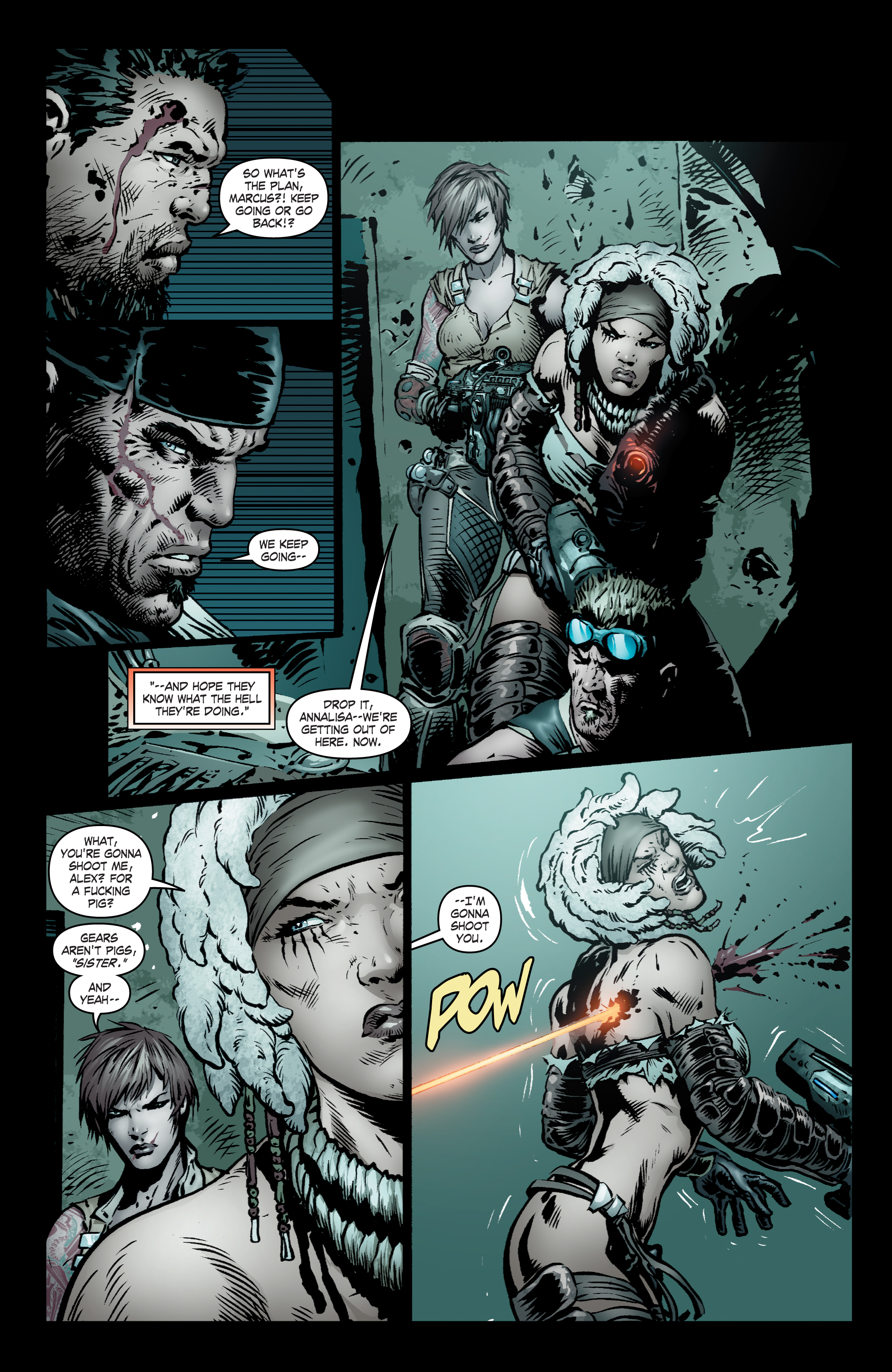 Read online Gears Of War comic -  Issue #13 - 13