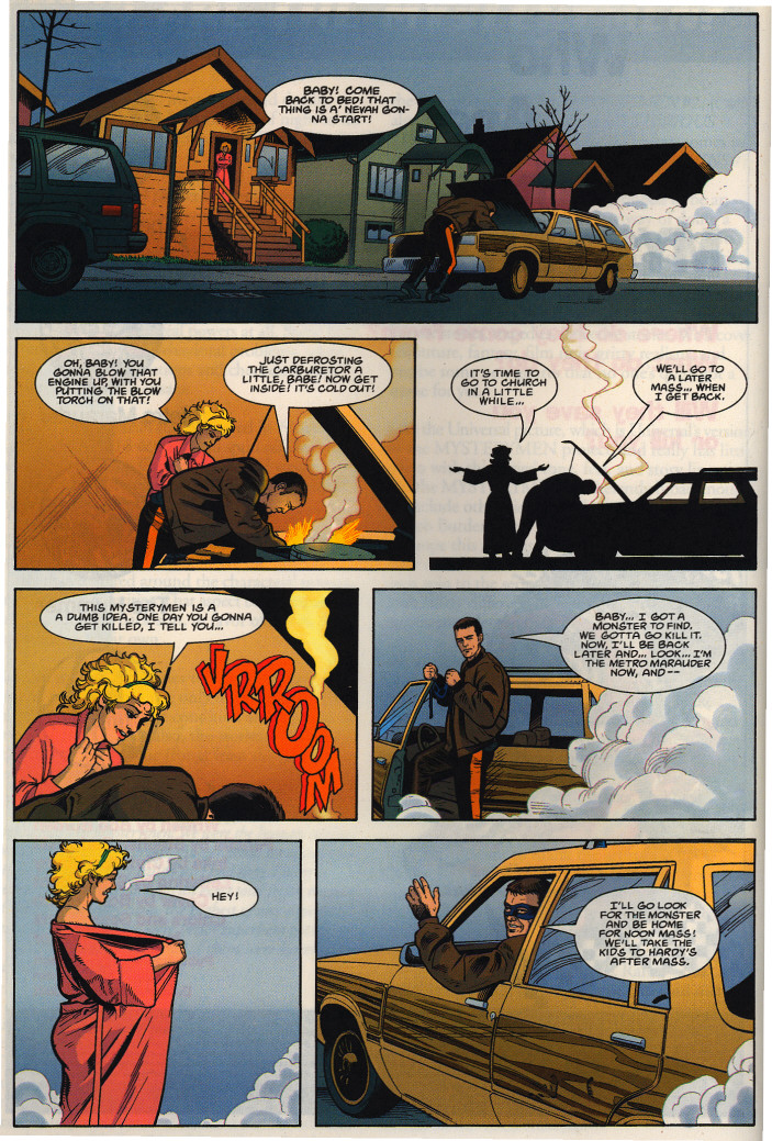 Read online Bob Burden's Original Mysterymen Comics comic -  Issue #1 - 3