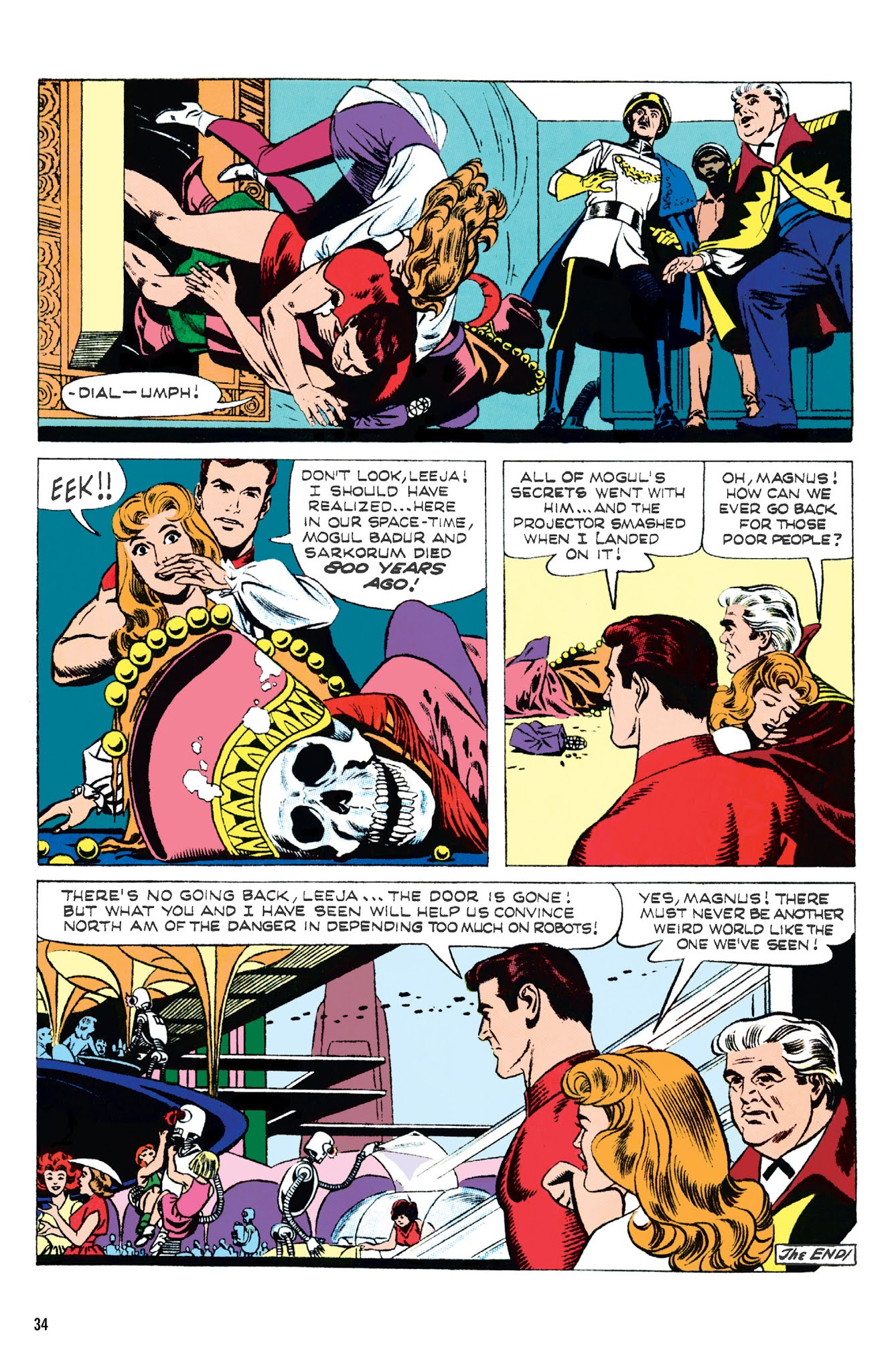 Read online Magnus, Robot Fighter Archives comic -  Issue # TPB 3 (Part 1) - 36