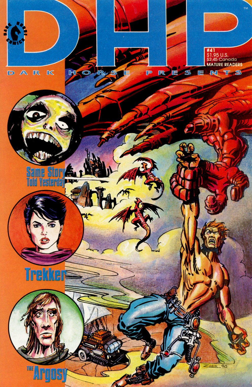 Read online Dark Horse Presents (1986) comic -  Issue #41 - 1