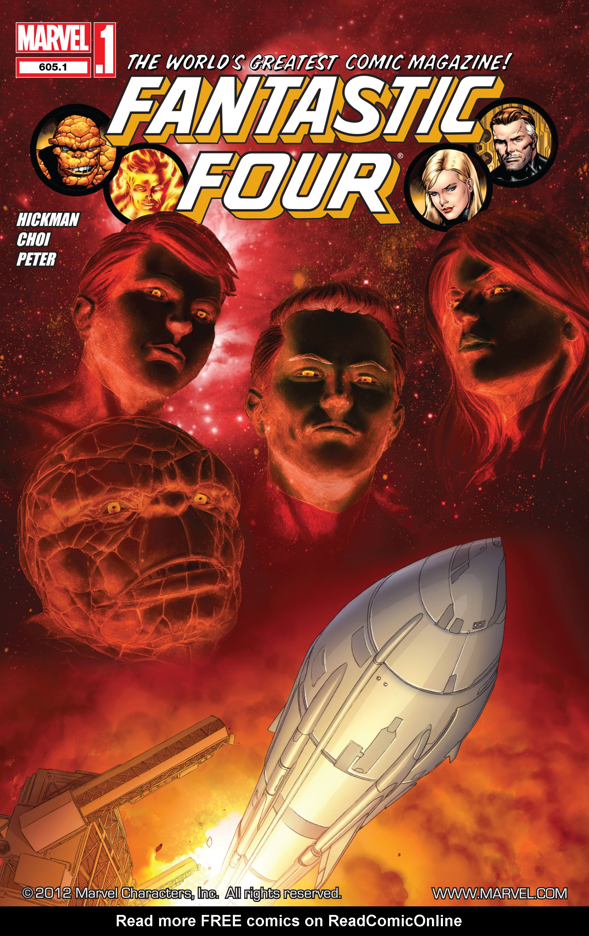 Read online Fantastic Four (1961) comic -  Issue #605.1 - 1