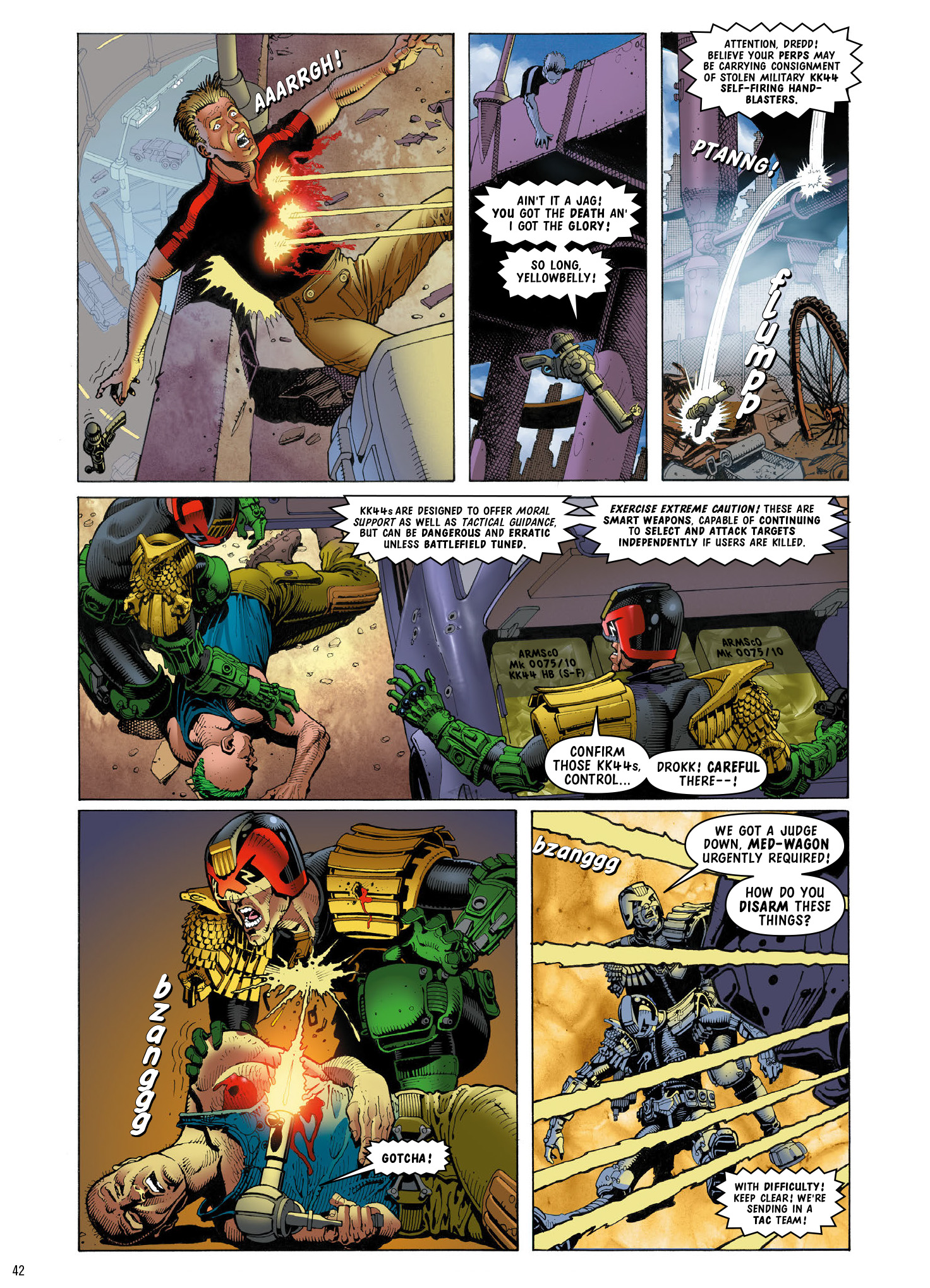 Read online Judge Dredd: The Complete Case Files comic -  Issue # TPB 33 (Part 1) - 44