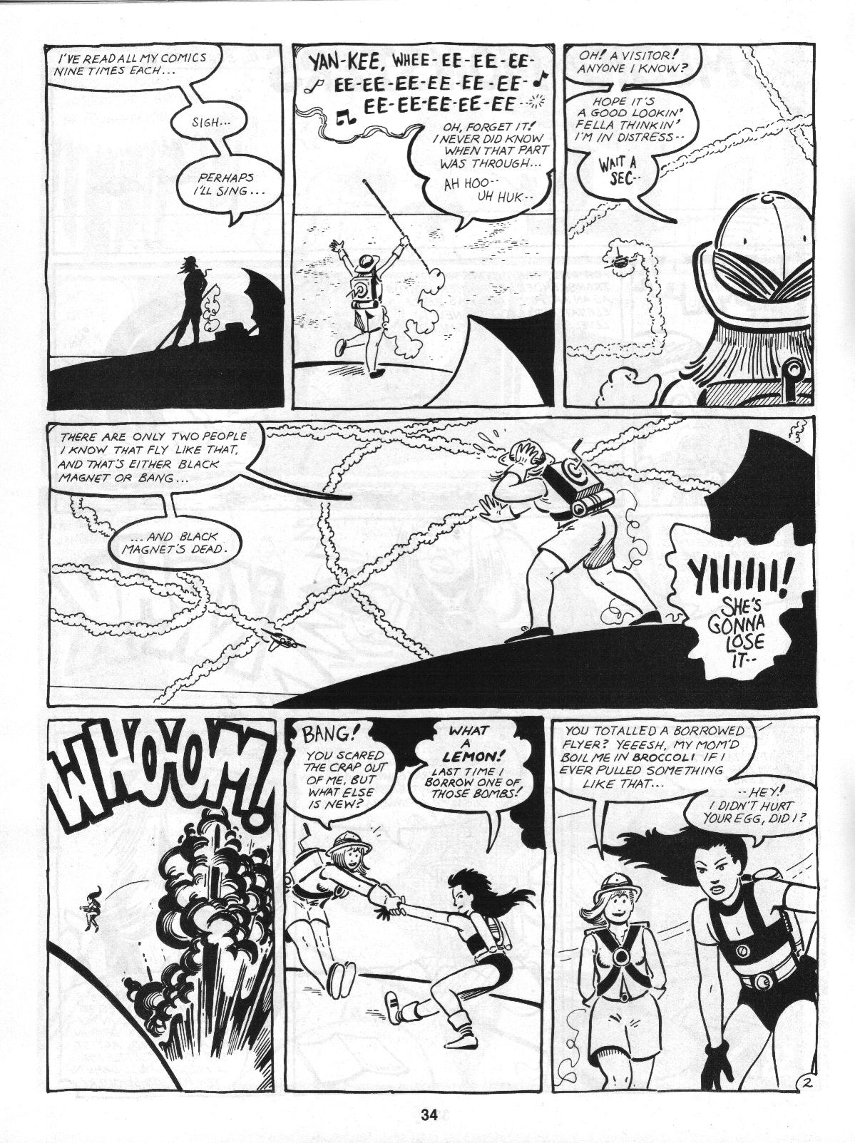 Read online Love and Rockets (1982) comic -  Issue #4 - 36