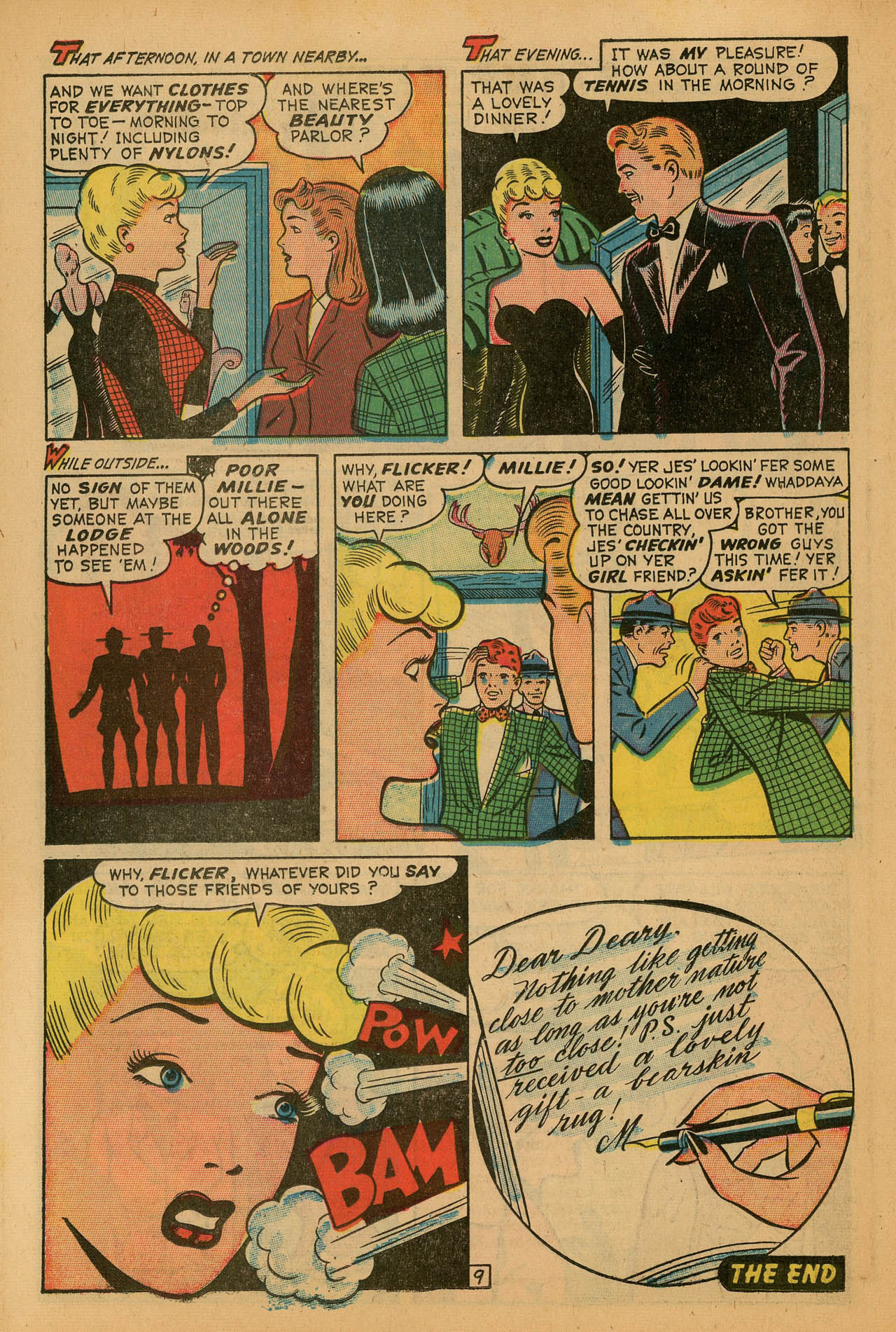 Read online Millie the Model comic -  Issue #11 - 36