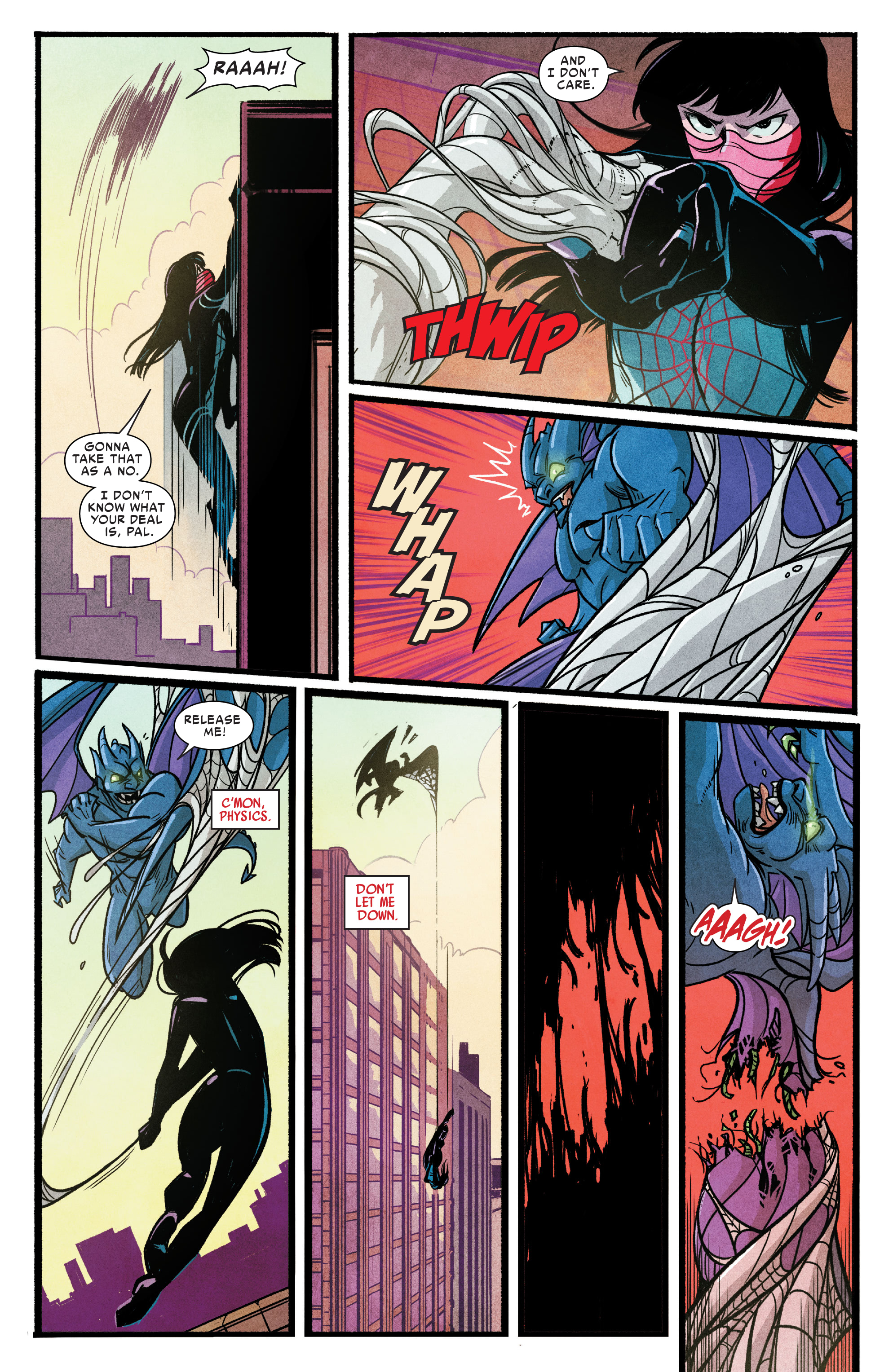 Read online Silk: Out of the Spider-Verse comic -  Issue # TPB 1 (Part 2) - 16