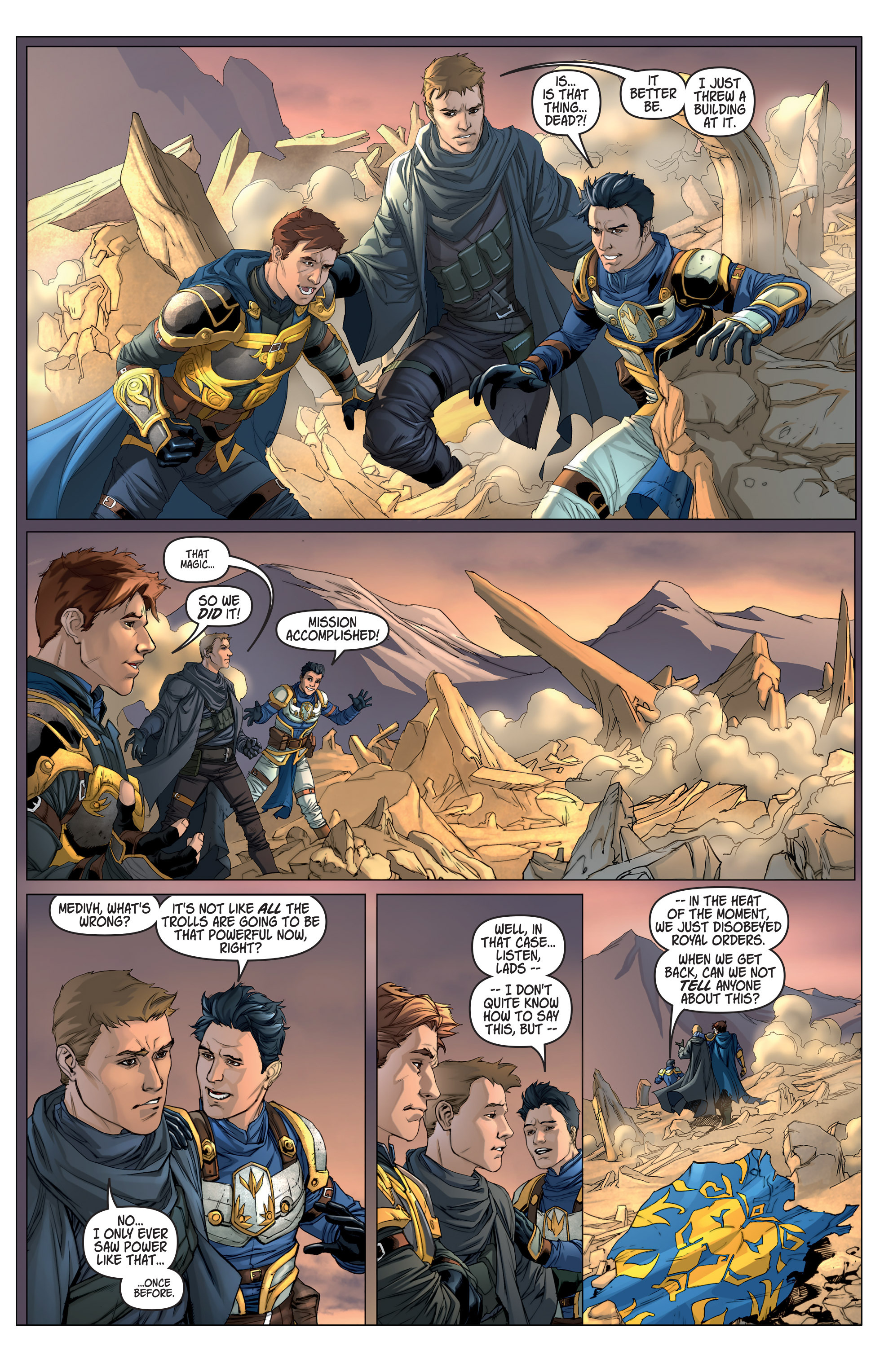 Read online Warcraft: Bonds of Brotherhood comic -  Issue # Full - 28