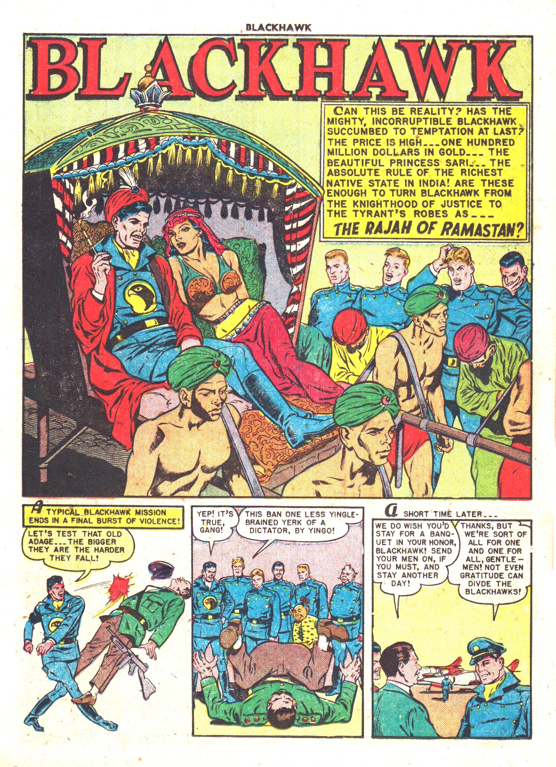 Read online Blackhawk (1957) comic -  Issue #37 - 15