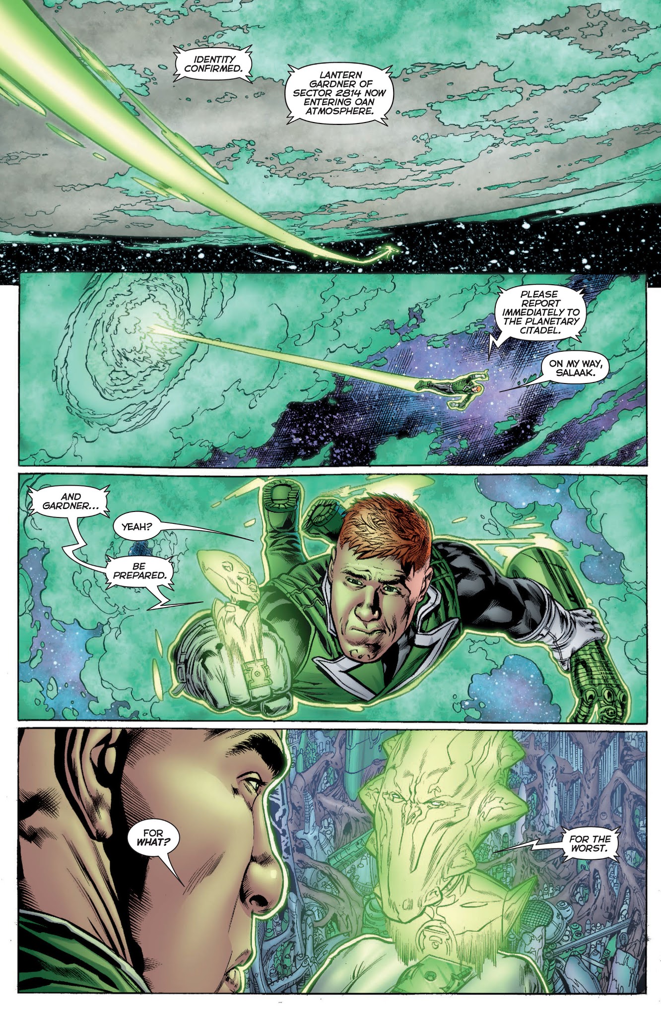 Read online Green Lantern: Rise of the Third Army comic -  Issue # TPB - 96