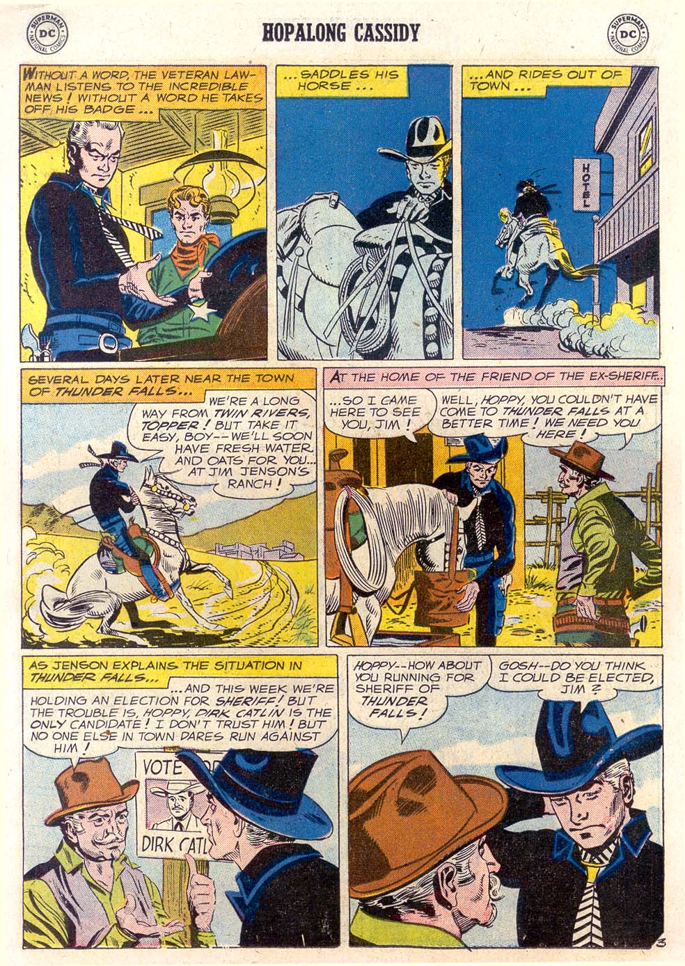 Read online Hopalong Cassidy comic -  Issue #131 - 19