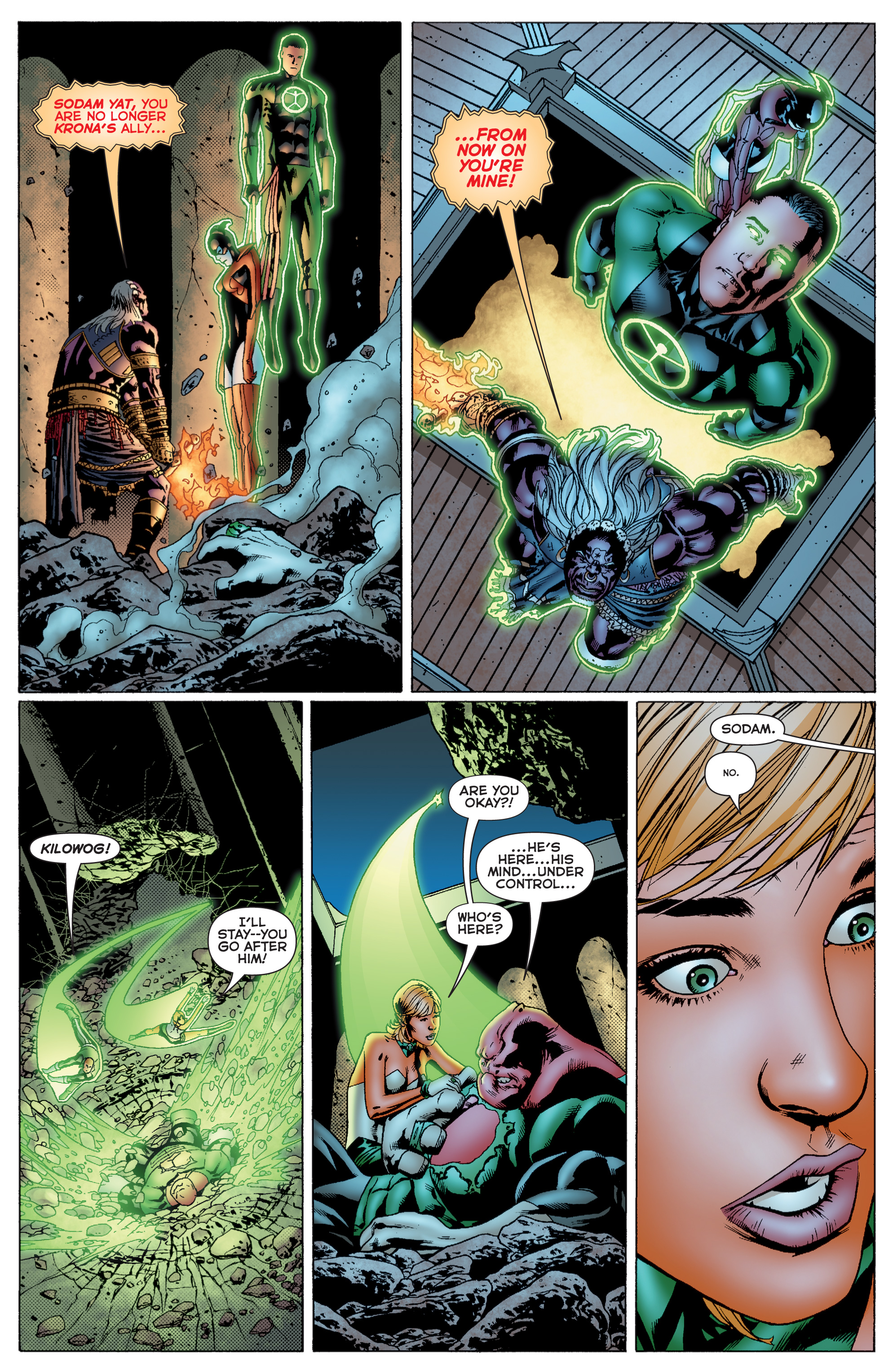 Read online Green Lantern: Emerald Warriors comic -  Issue #7 - 20