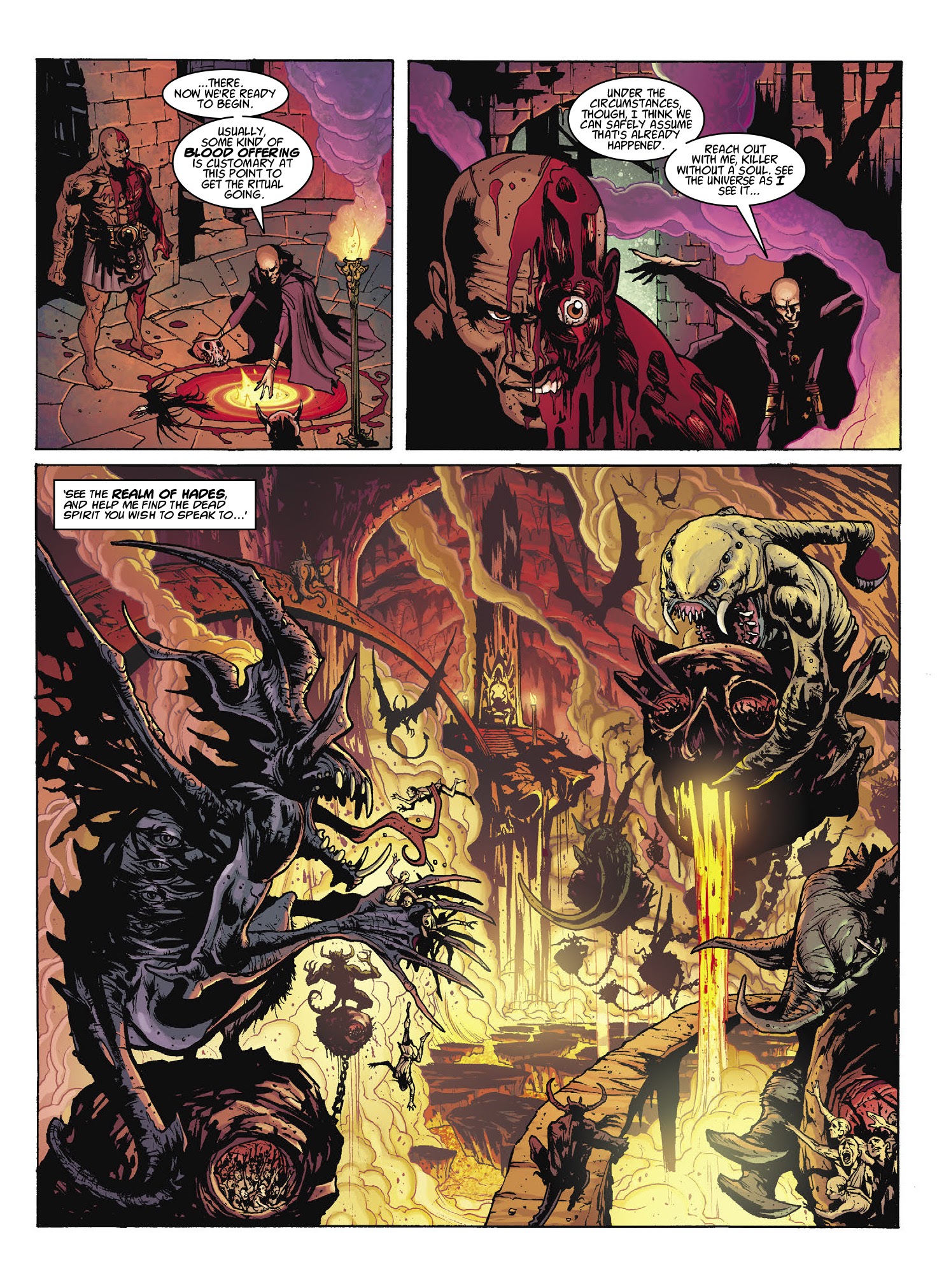 Read online Aquila: The Burning Fields comic -  Issue # TPB - 41