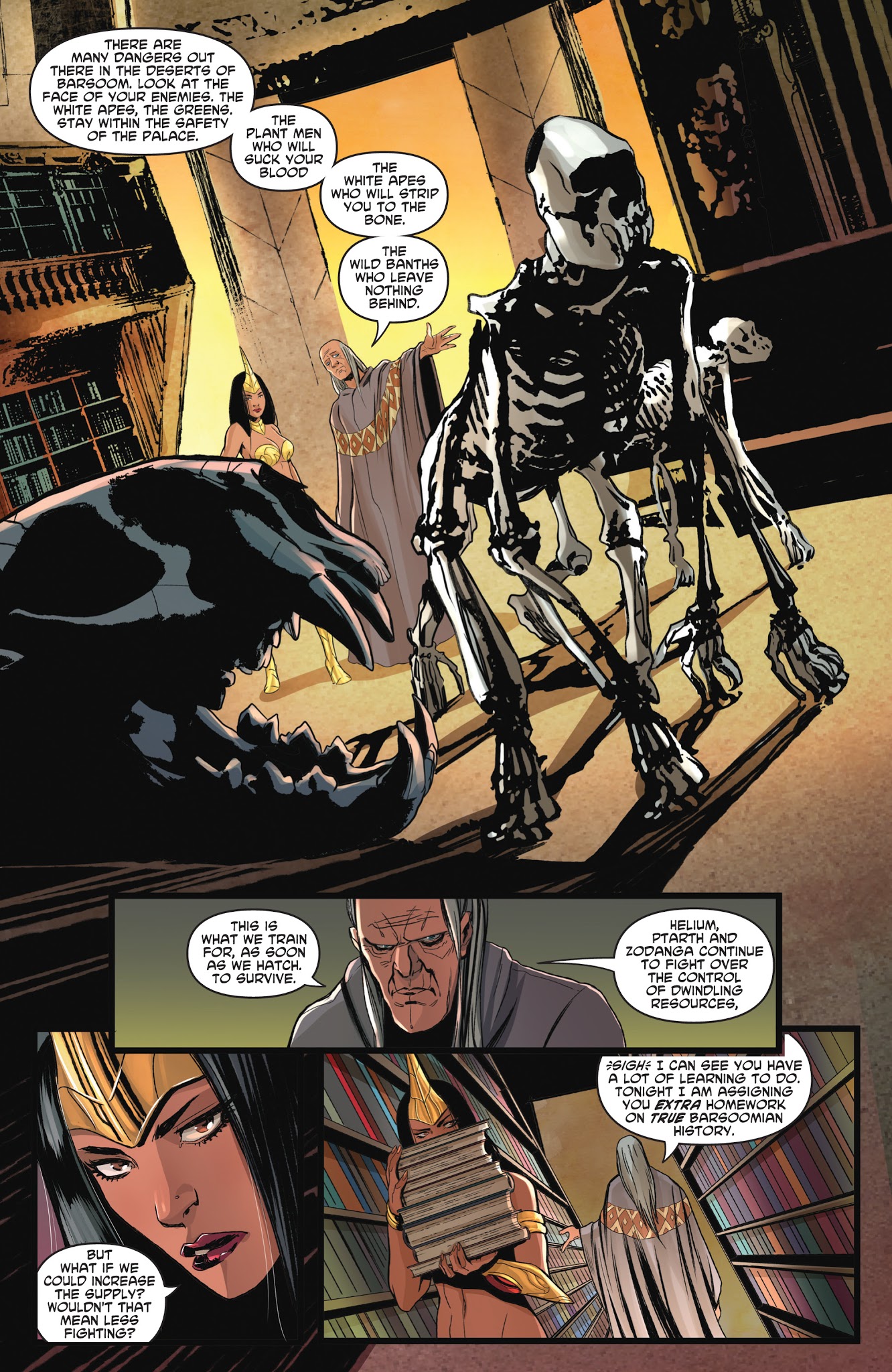 Read online Dejah Thoris, Volume 2 comic -  Issue #1 - 9