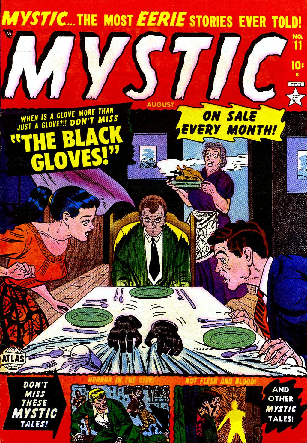 Read online Mystic (1951) comic -  Issue #11 - 1