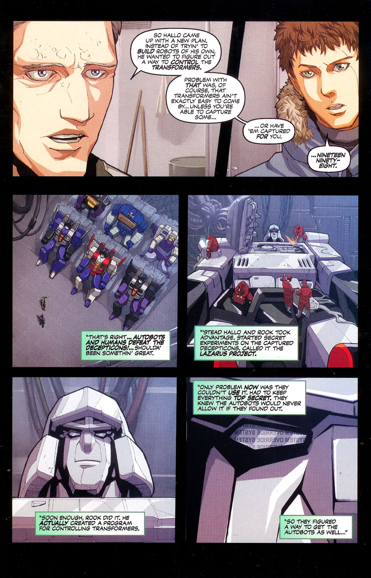 Read online Transformers: Generation 1 (2002) comic -  Issue #5 - 25