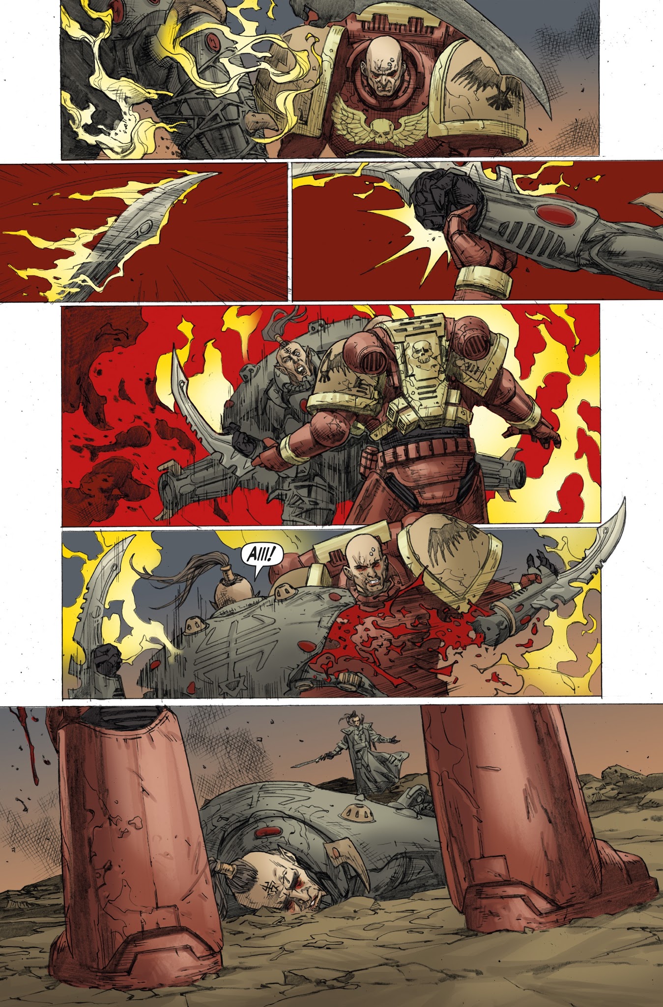 Read online Warhammer 40,000: Dawn of War comic -  Issue #4 - 16