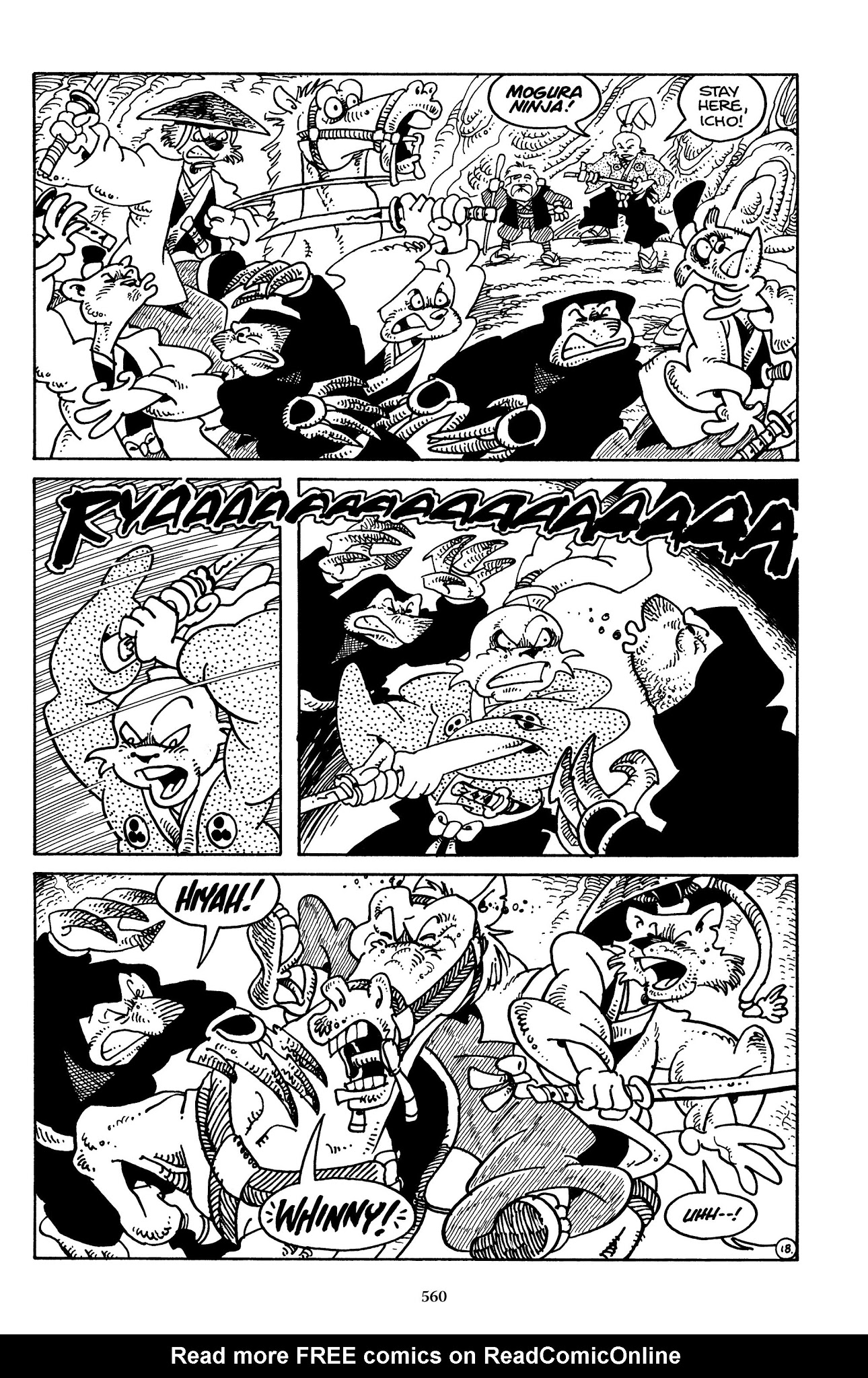Read online The Usagi Yojimbo Saga comic -  Issue # TPB 1 - 547