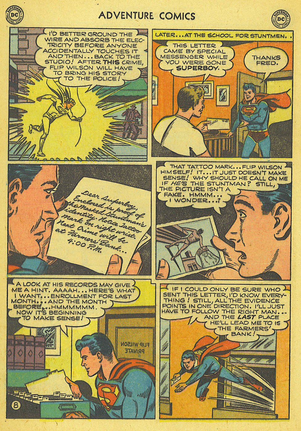 Read online Adventure Comics (1938) comic -  Issue #165 - 9
