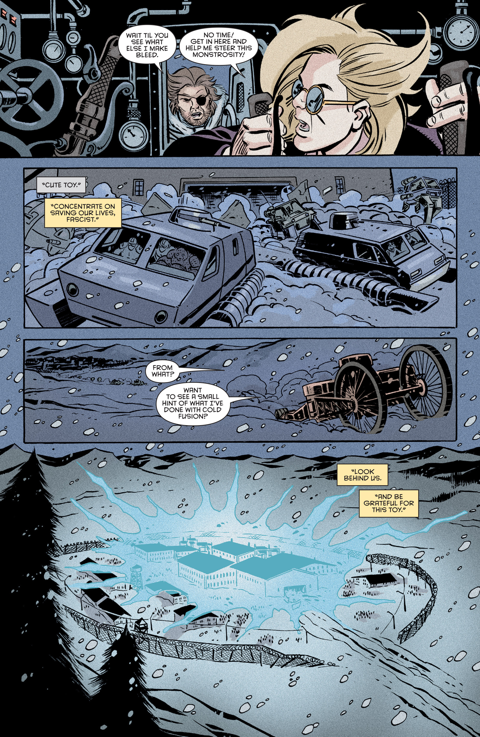 Read online Escape from New York comic -  Issue #7 - 17