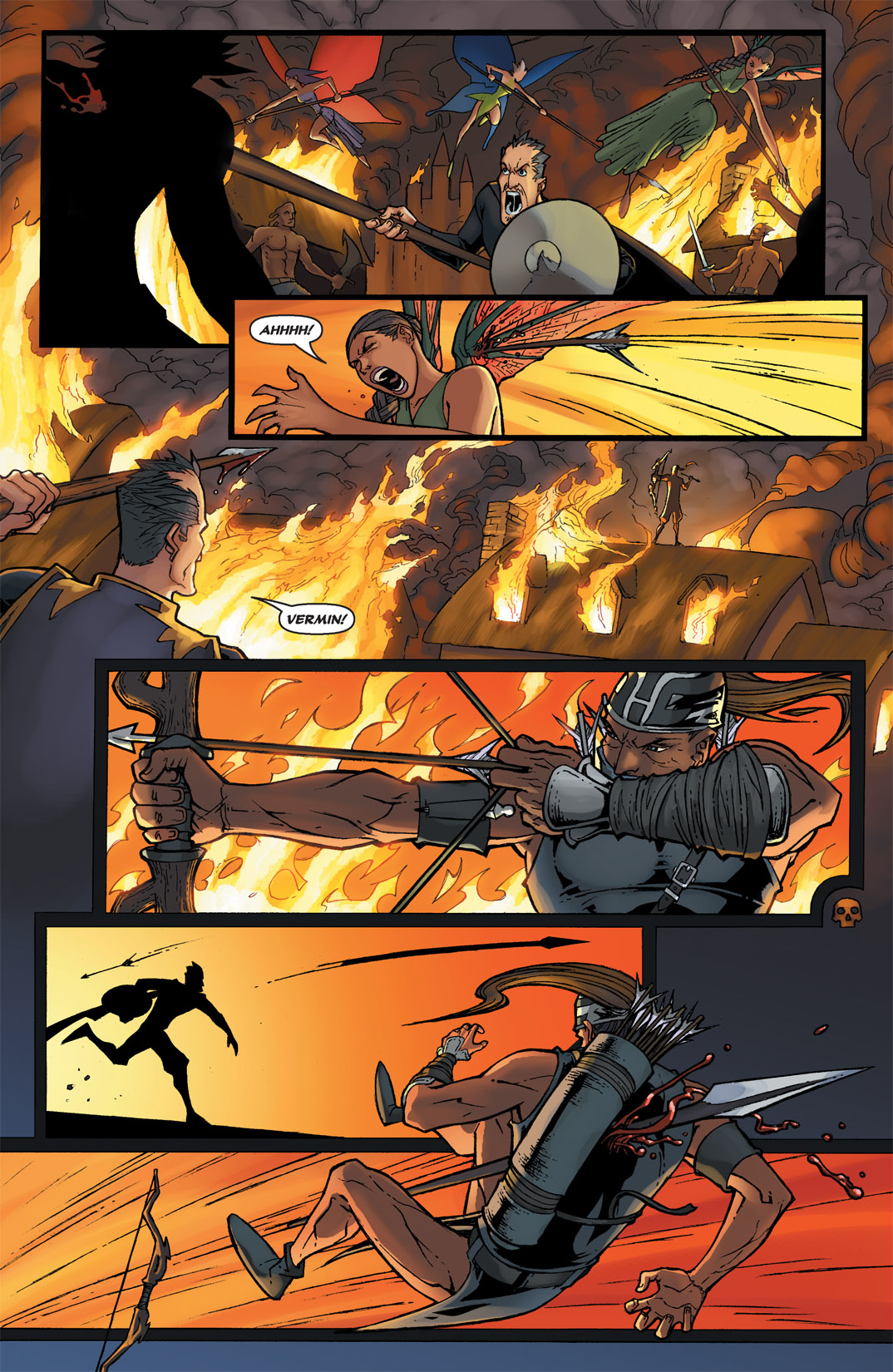 Read online Michael Turner's Soulfire: Dying Of The Light comic -  Issue # _TPB - 116