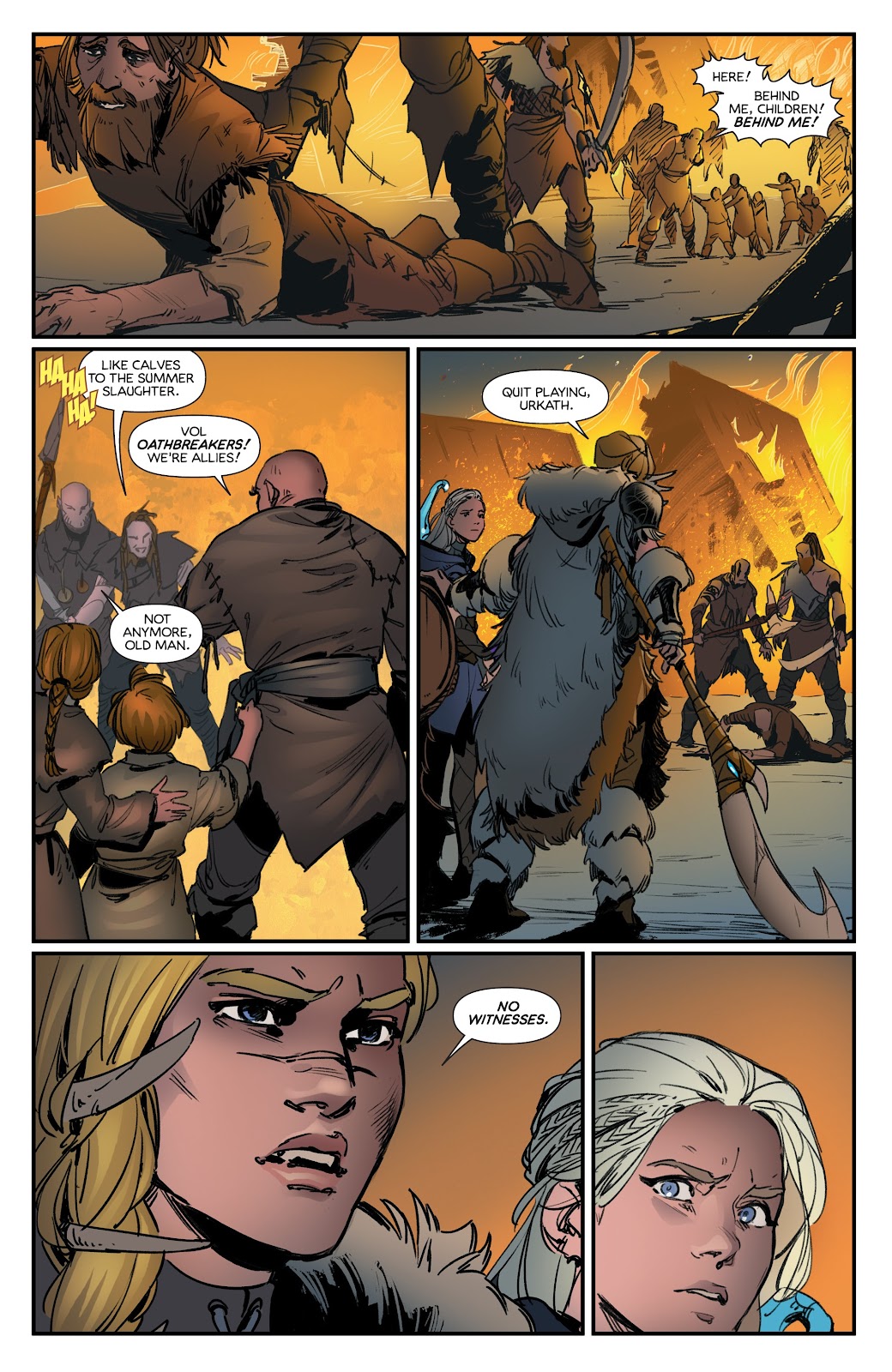 Read online League of Legends: Ashe: Warmother Special Edition comic -  Issue #4 - 19
