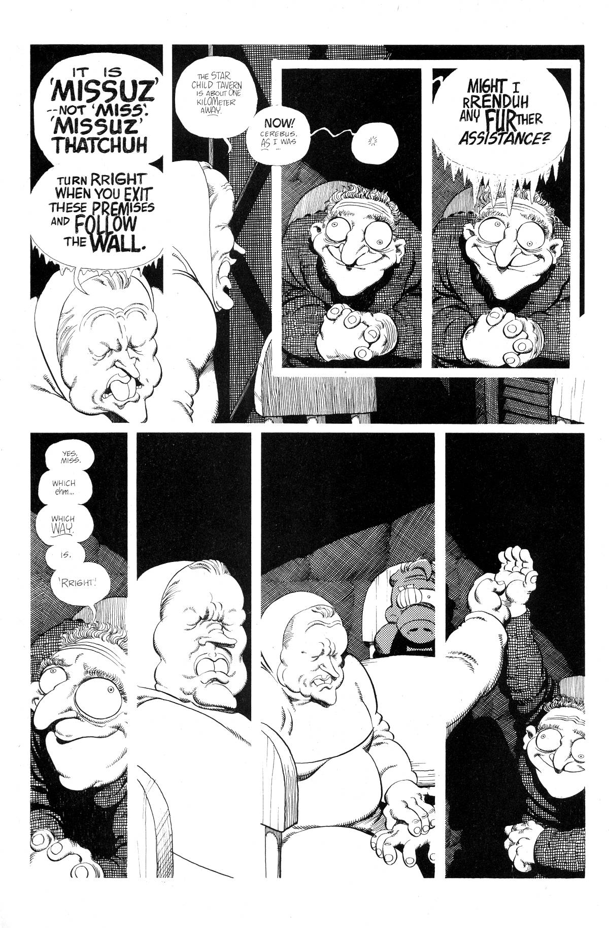 Read online Cerebus comic -  Issue #201 - 14