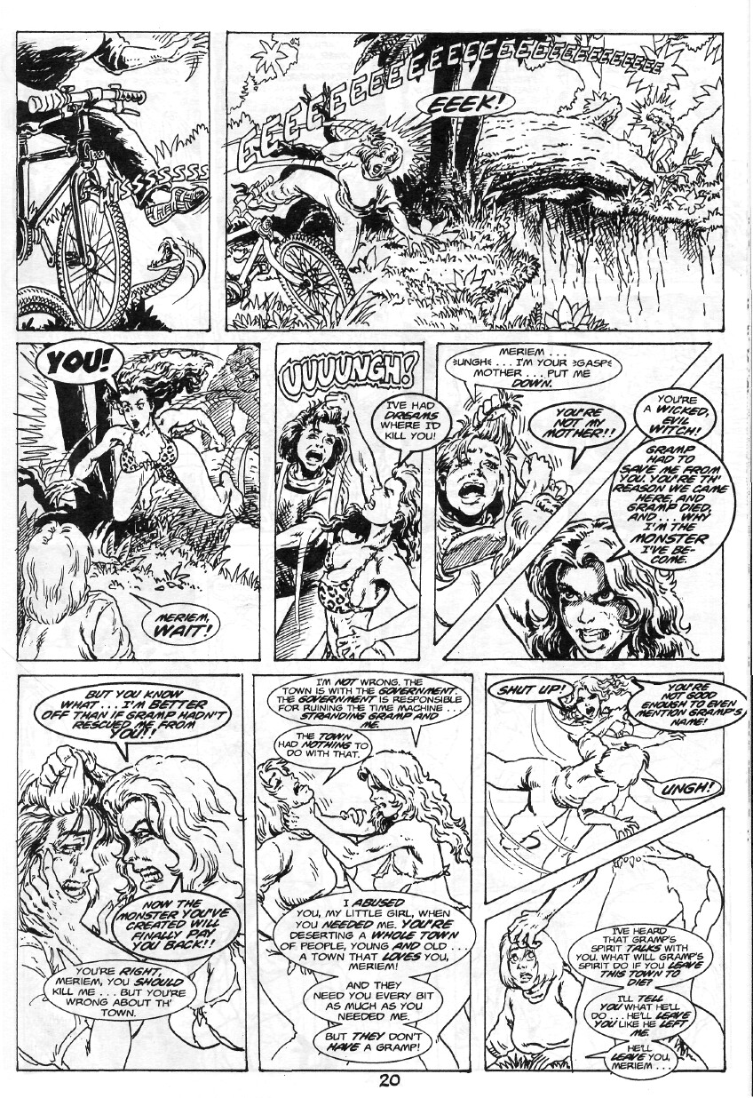 Read online Cavewoman: Rain comic -  Issue #8 - 22