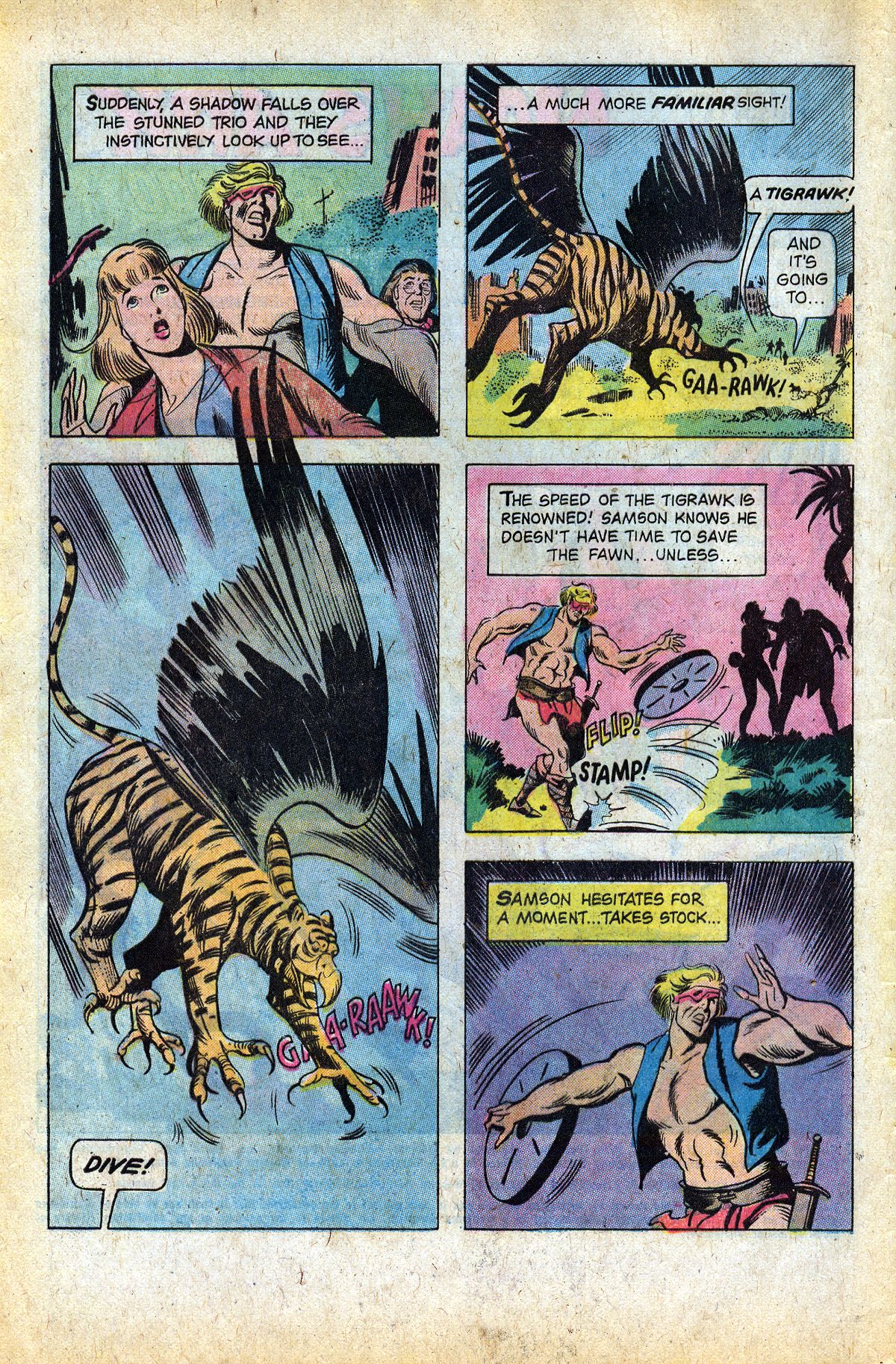 Read online Mighty Samson (1964) comic -  Issue #27 - 4