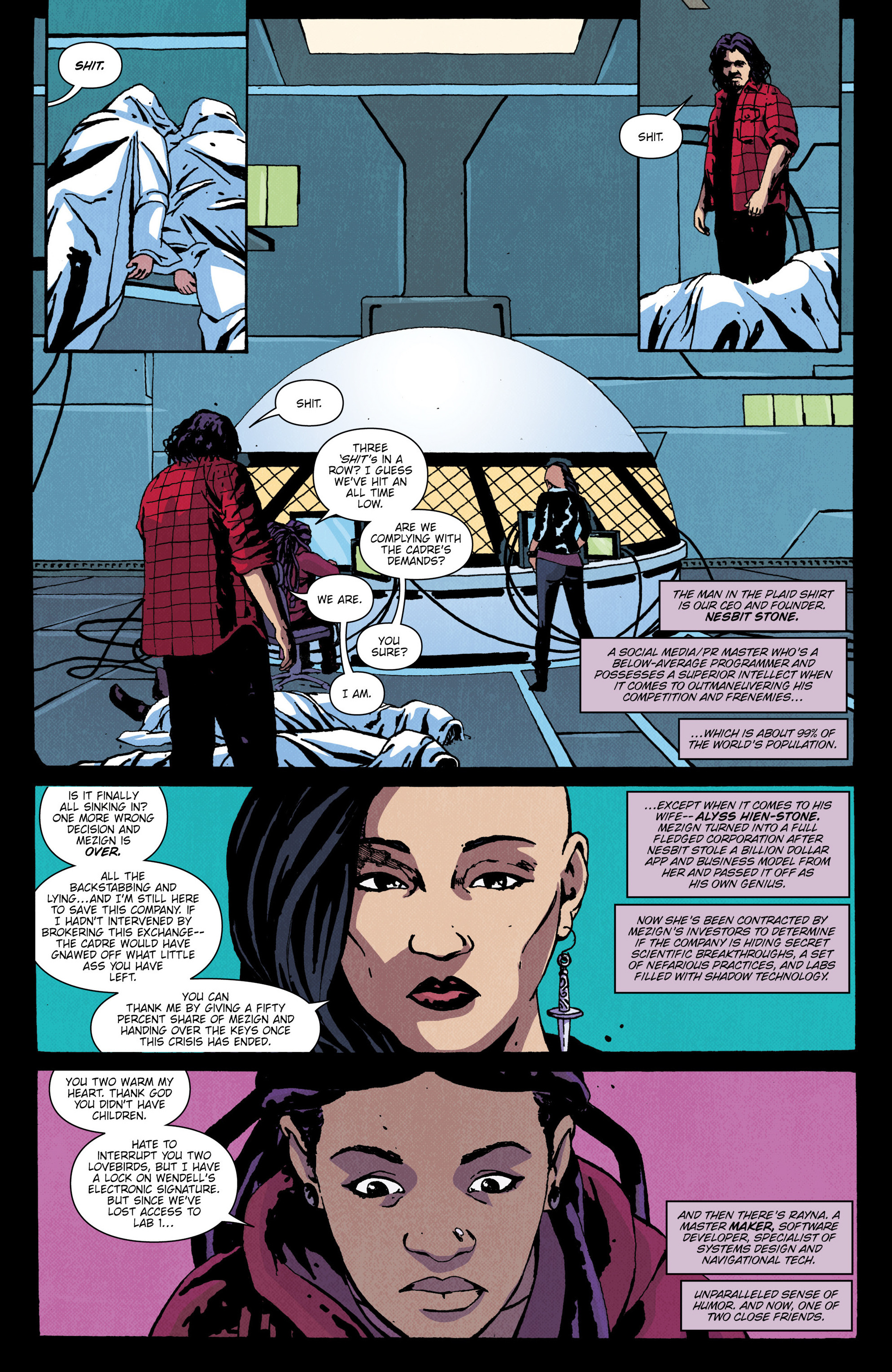 Read online X'ed comic -  Issue #4 - 7