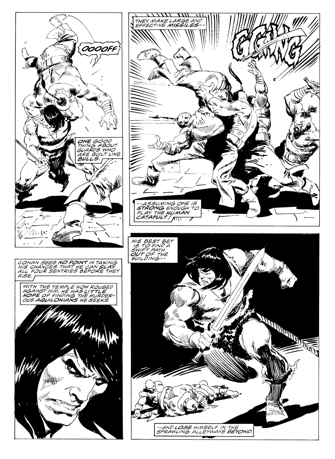 Read online The Savage Sword Of Conan comic -  Issue #234 - 36