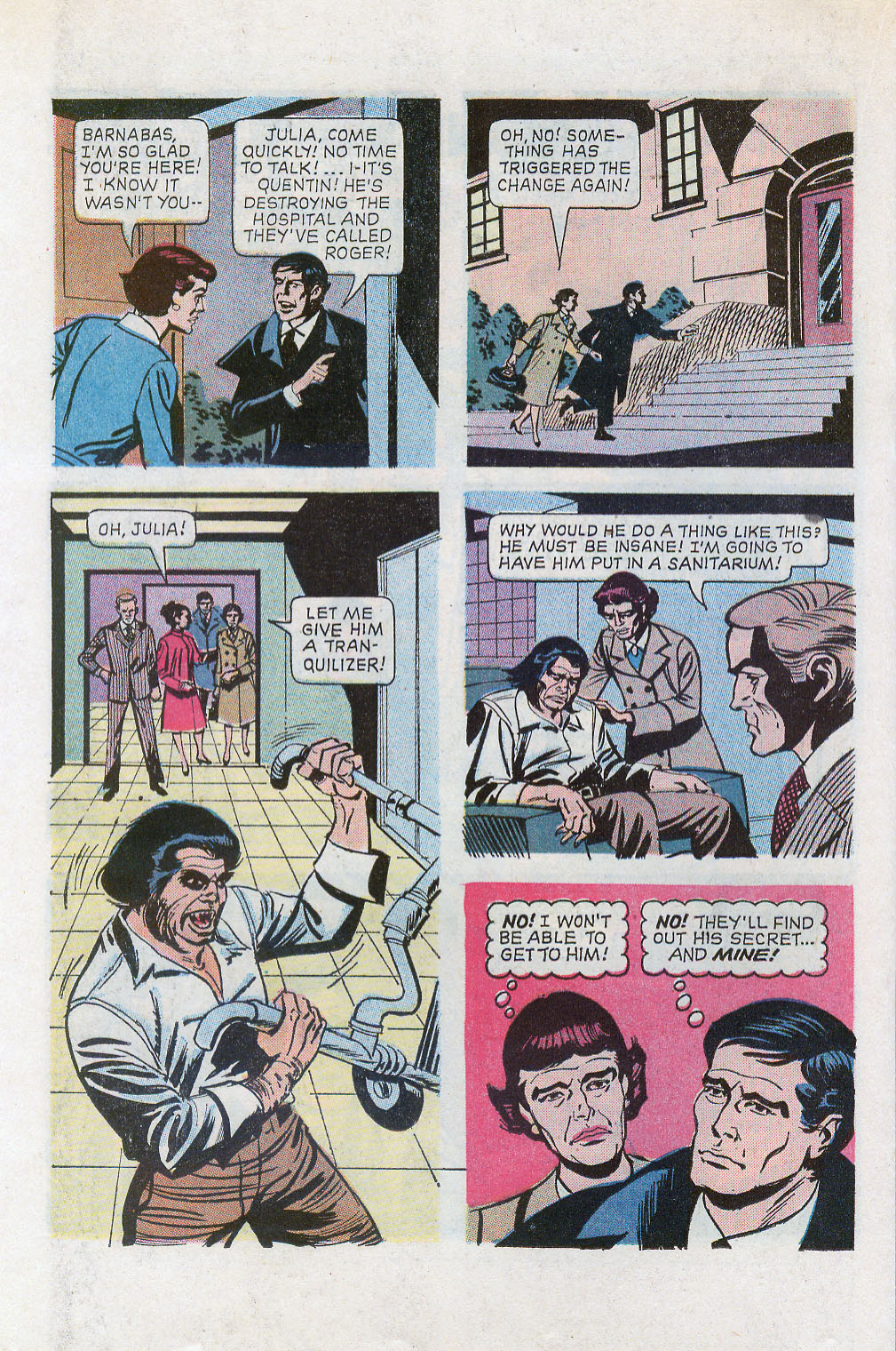 Read online Dark Shadows (1969) comic -  Issue #20 - 22