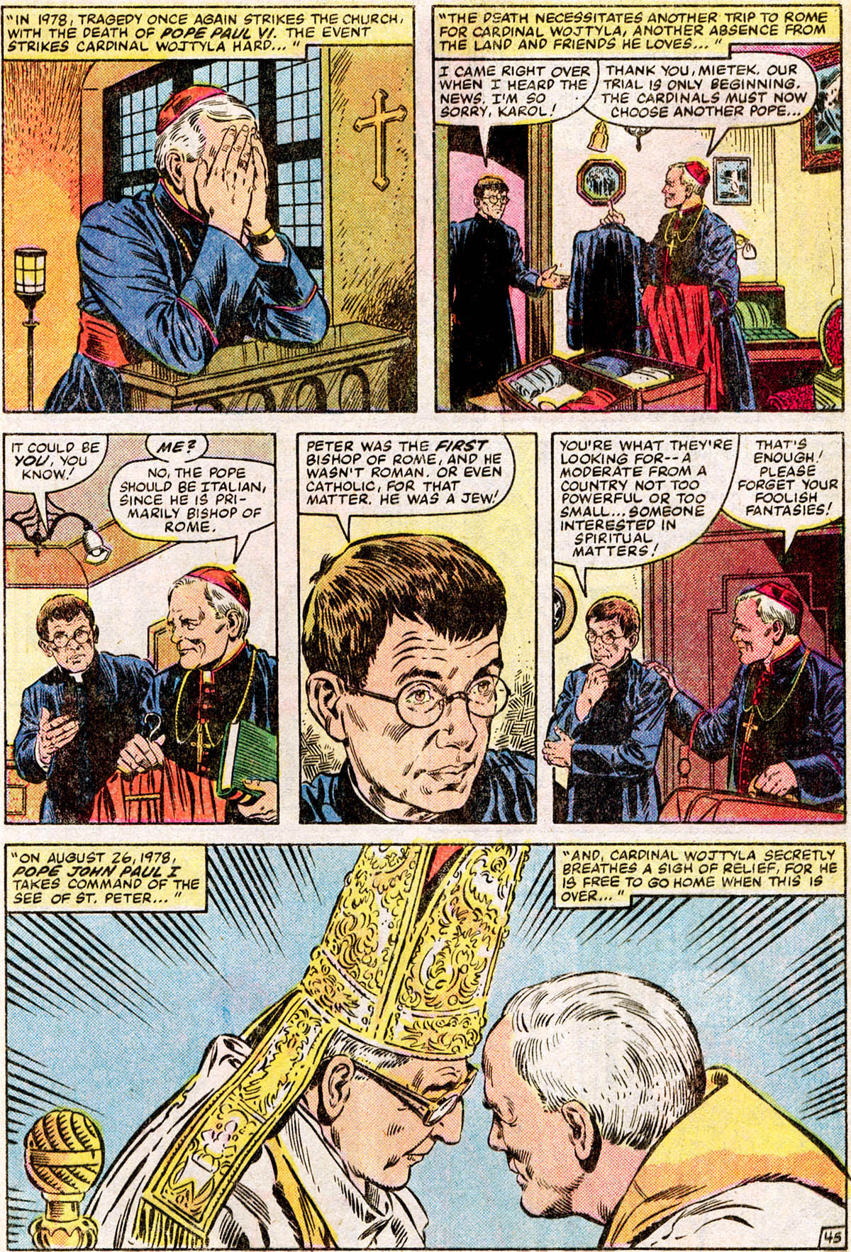 Read online The Life of Pope John Paul II comic -  Issue # Full - 48