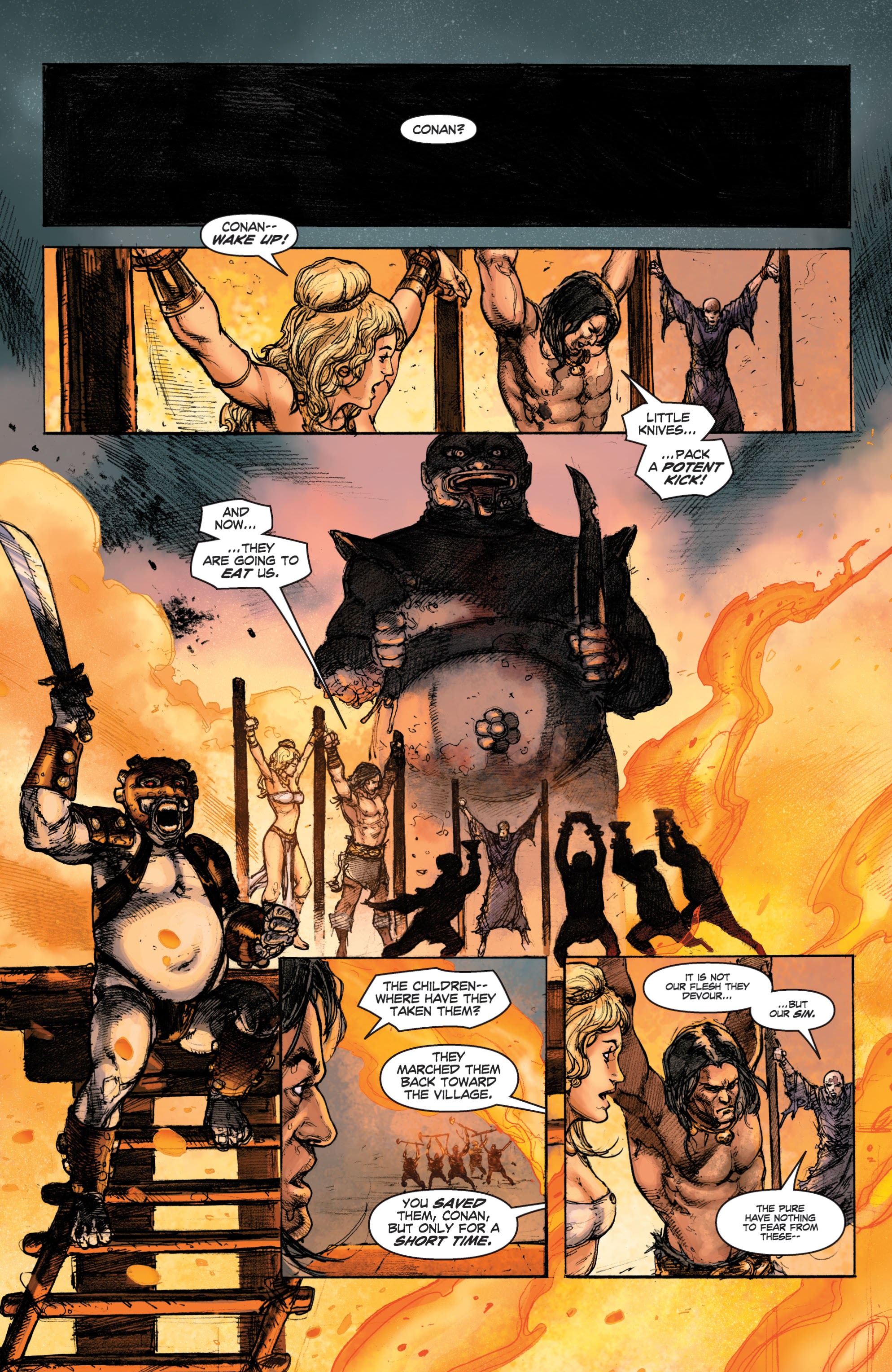 Read online Conan Chronicles Epic Collection comic -  Issue # TPB Blood In His Wake (Part 4) - 94