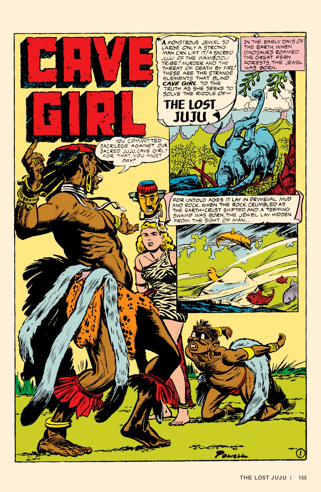 Read online Bob Powell's Complete Cave Girl comic -  Issue # TPB (Part 2) - 56