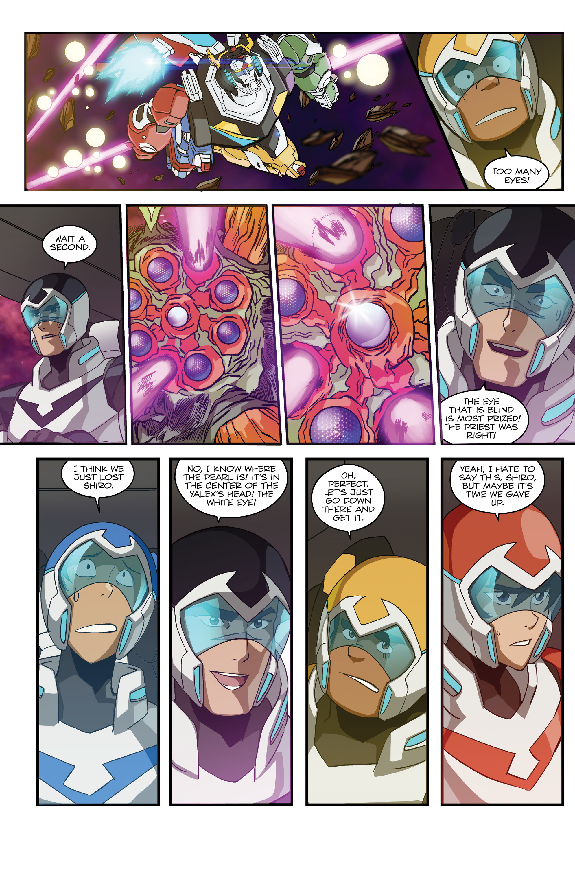 Read online Voltron: Legendary Defender comic -  Issue #5 - 19