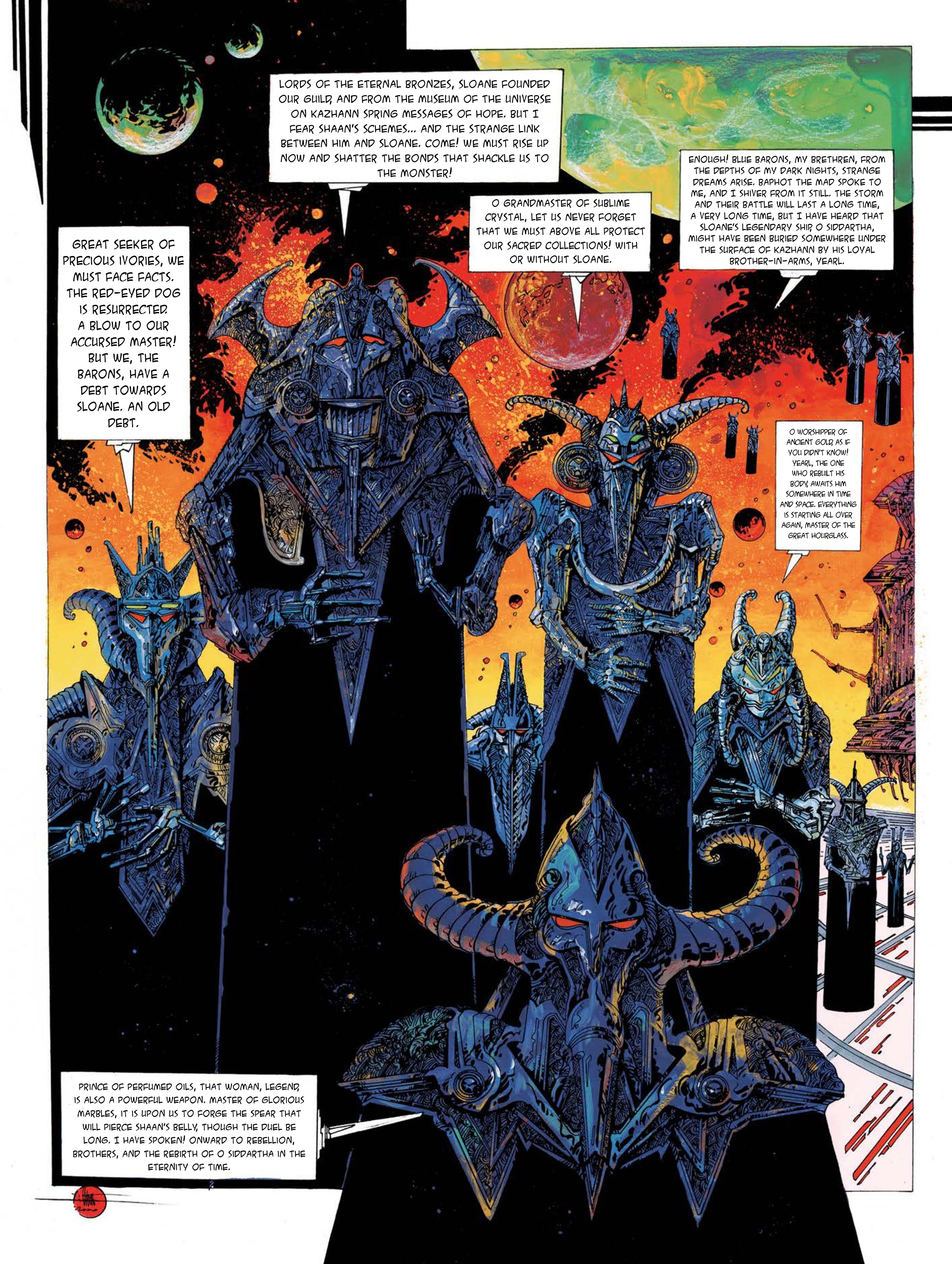 Read online Lone Sloane: Chaos comic -  Issue # Full - 45