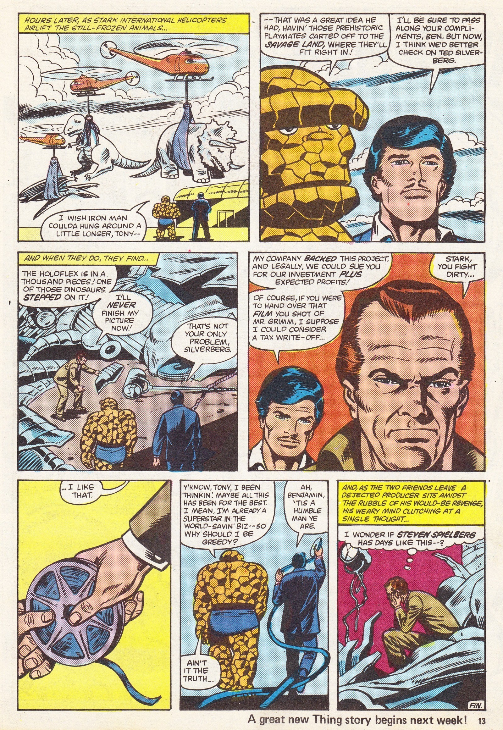 Read online The Thing Is Big Ben comic -  Issue #12 - 13