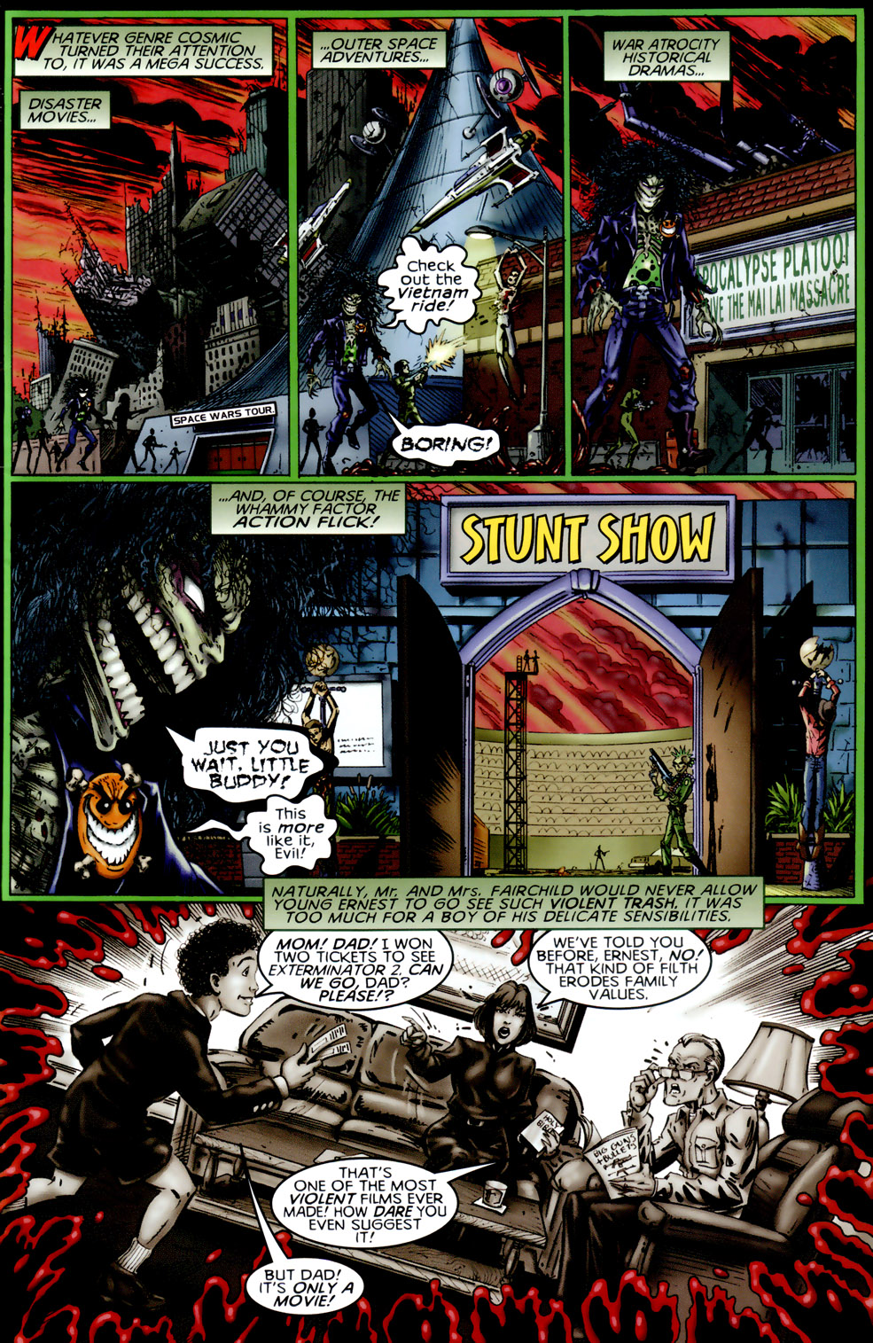 Read online Evil Ernie vs. the Movie Monsters comic -  Issue # Full - 5