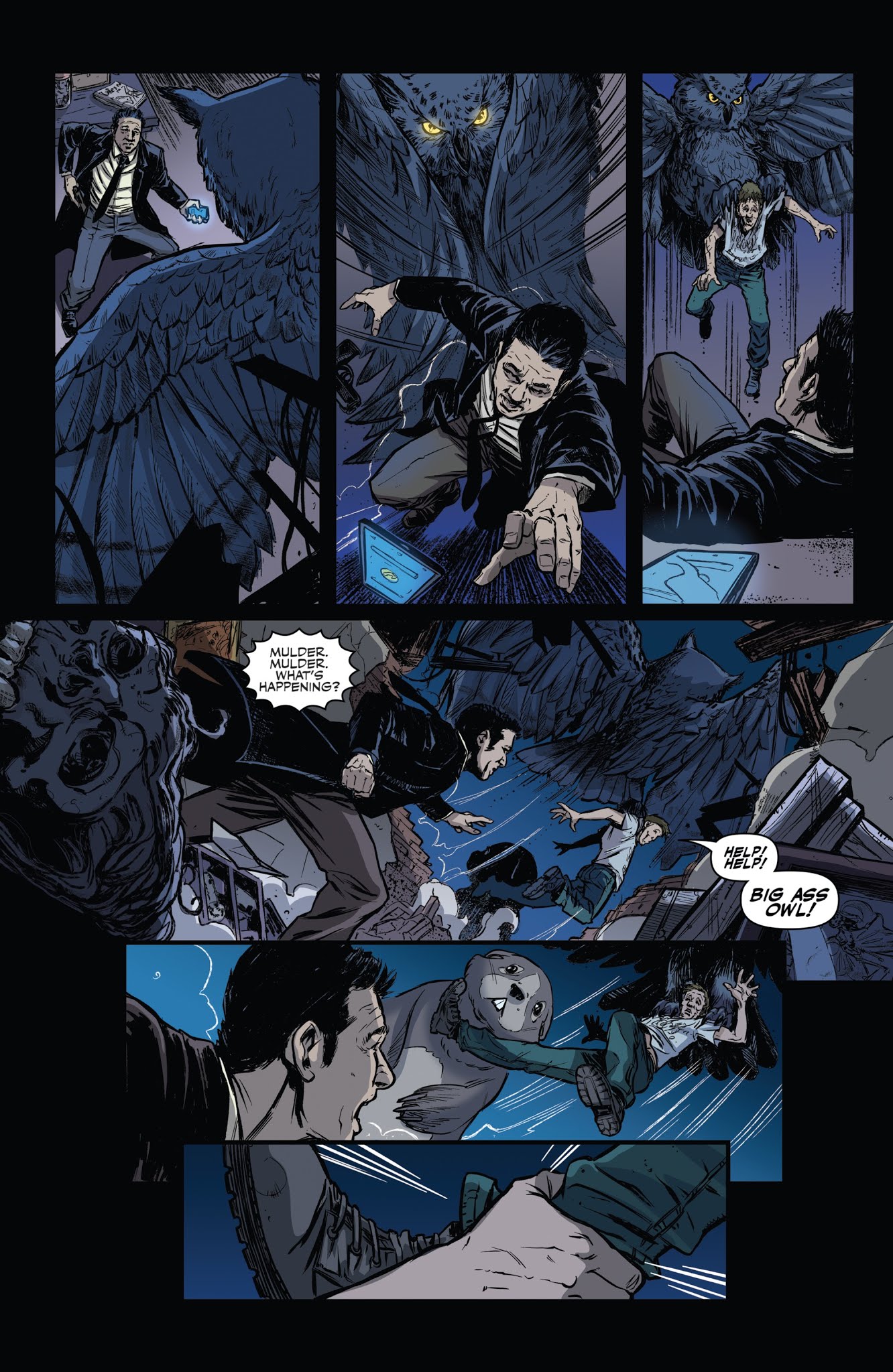 Read online The X-Files: Case Files-Hoot Goes There? comic -  Issue #2 - 16